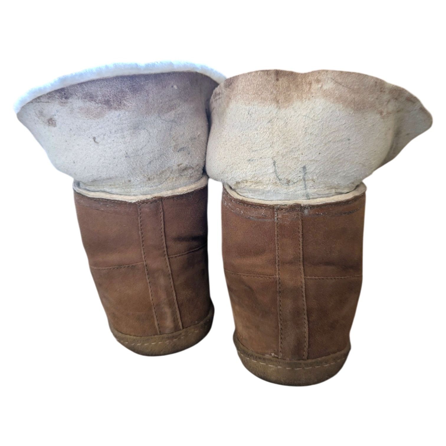 Anthropologie Anthropologie Laidback London Kilty Suede Sherpa Moccasins Size US 7.5 / IT 37.5 - 5 Thumbnail