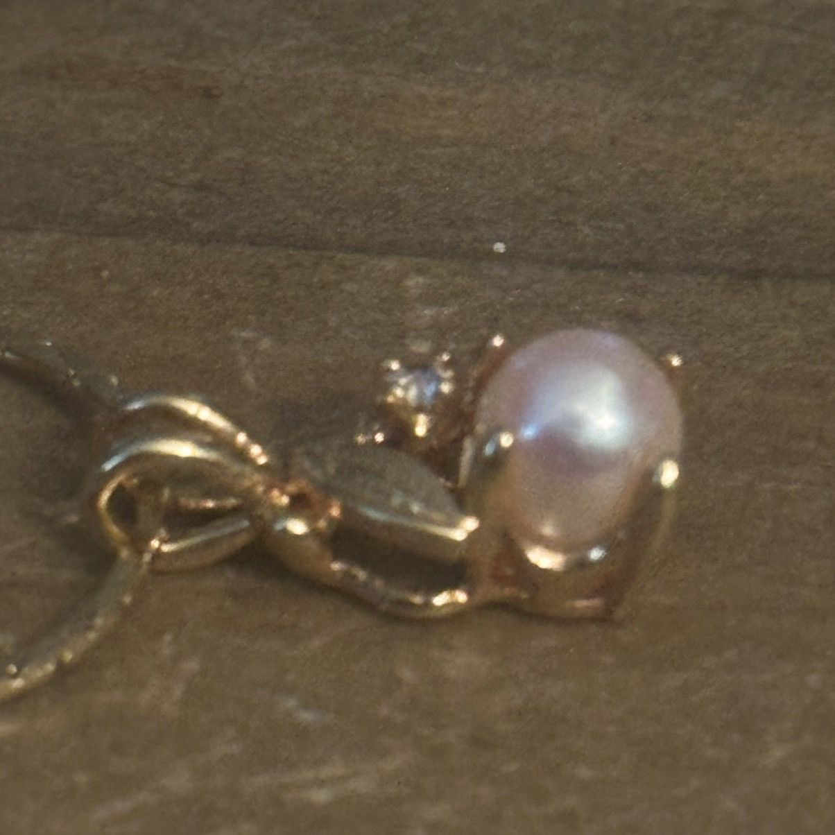 Vintage Vintage gold tone pearl drop pendant necklace Size ONE SIZE - 5 Thumbnail