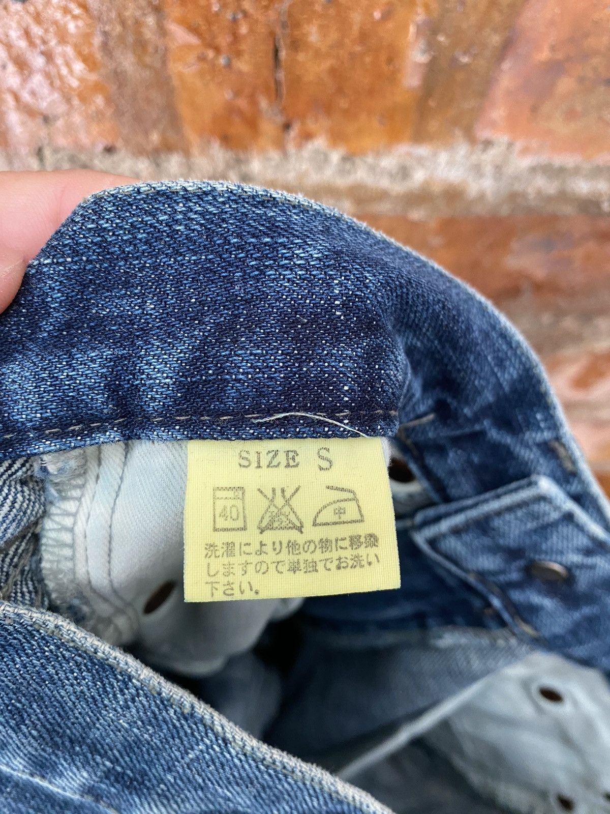 Studio D'Artisan 1990s NOS denim Pants Size US 28 / EU 44 - 12 Thumbnail
