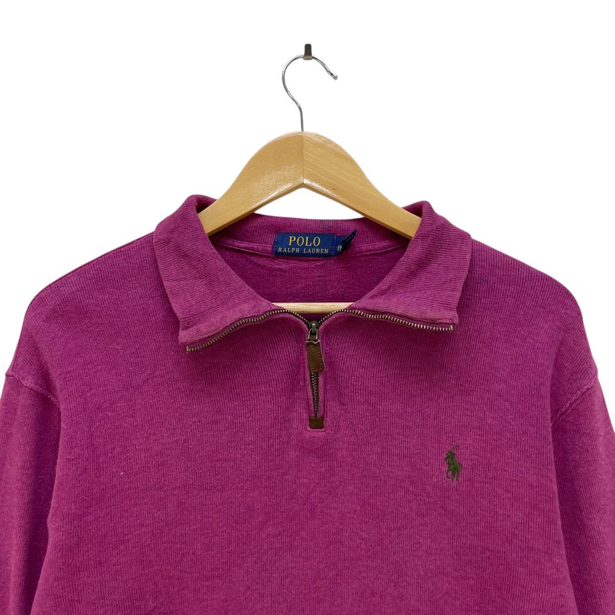 Polo Ralph Lauren 💥Vintage Ralph Lauren Quater Zip Pullover Sweater Size US M / EU 48-50 / 2 - 3 Thumbnail