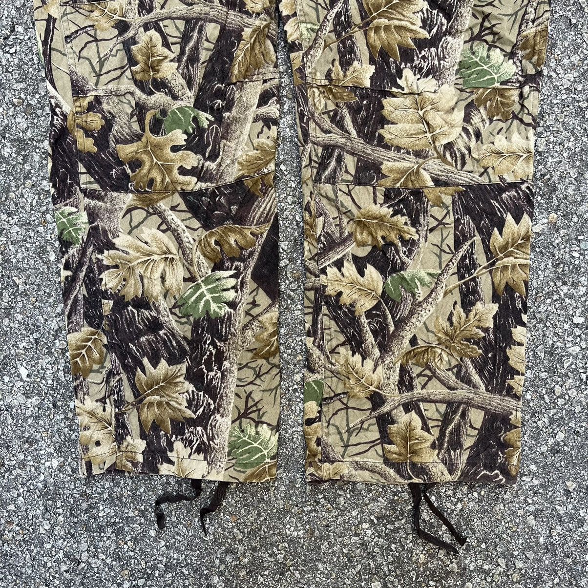 Vintage Double Knee Realtree Camo Heavy Cargo Pants Size 32-36 Size US 34 / EU 50 - 2 Thumbnail