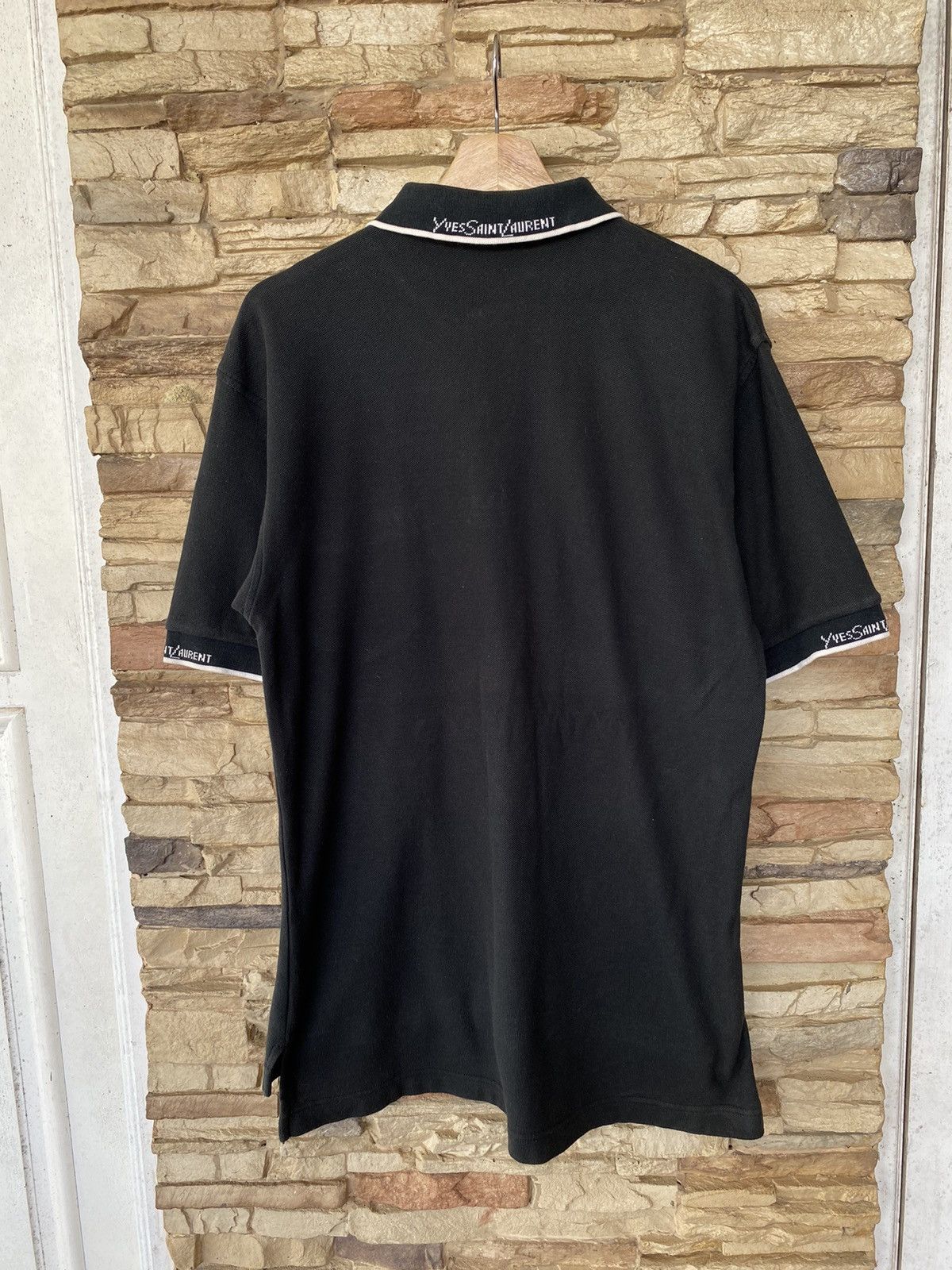 Yves Saint Laurent Vintage Yves Saint Laurent Pour Homme Polo Shirt Size US L / EU 52-54 / 3 - 6 Thumbnail