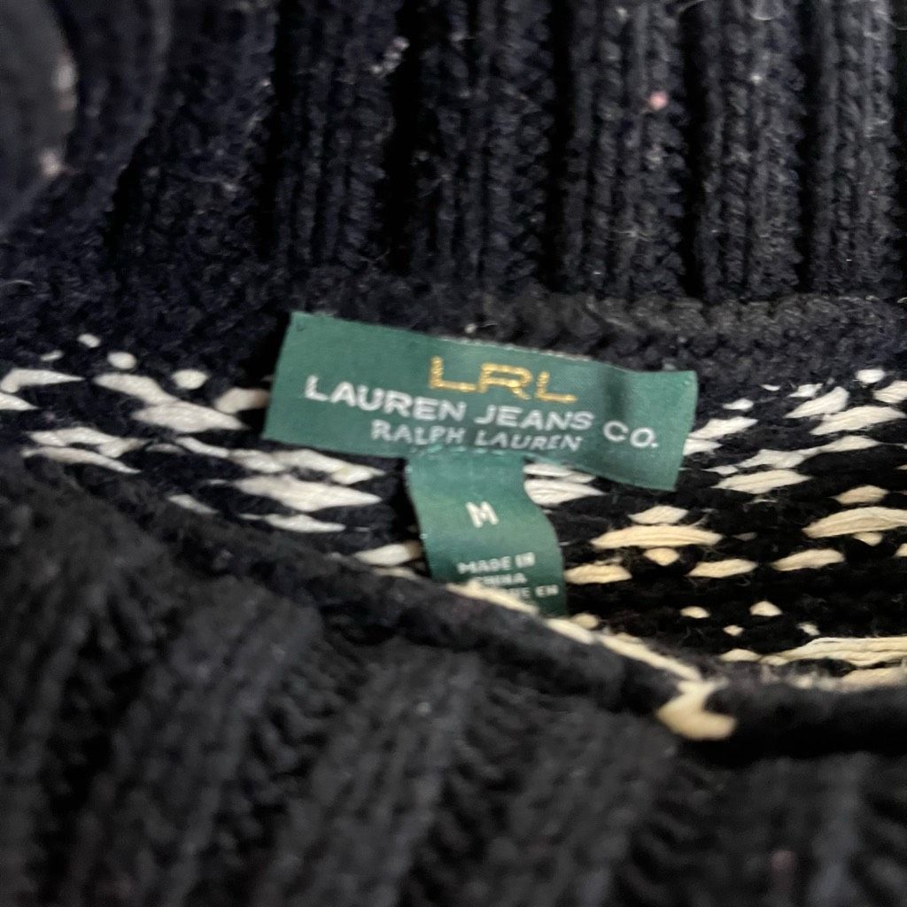 Polo Ralph Lauren Polo Ralph Lauren Y2K Fair Isle Turtleneck Pullover Sweater Size S / US 4 / IT 40 - 3 Thumbnail