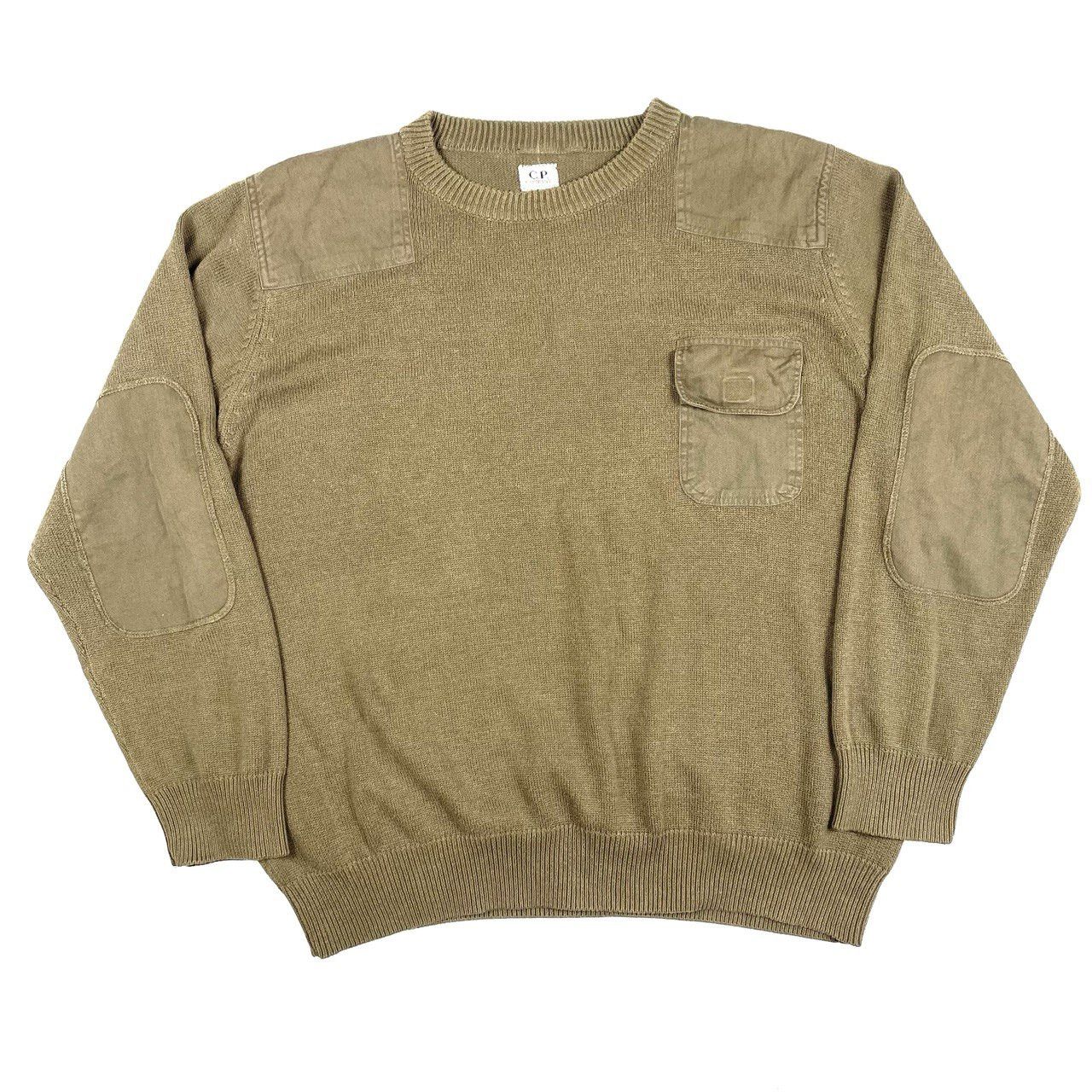 C.P. Company Vintage CP Company Light Brown Sweater Size: L - XL Size US XL / EU 56 / 4 - 1 Thumbnail