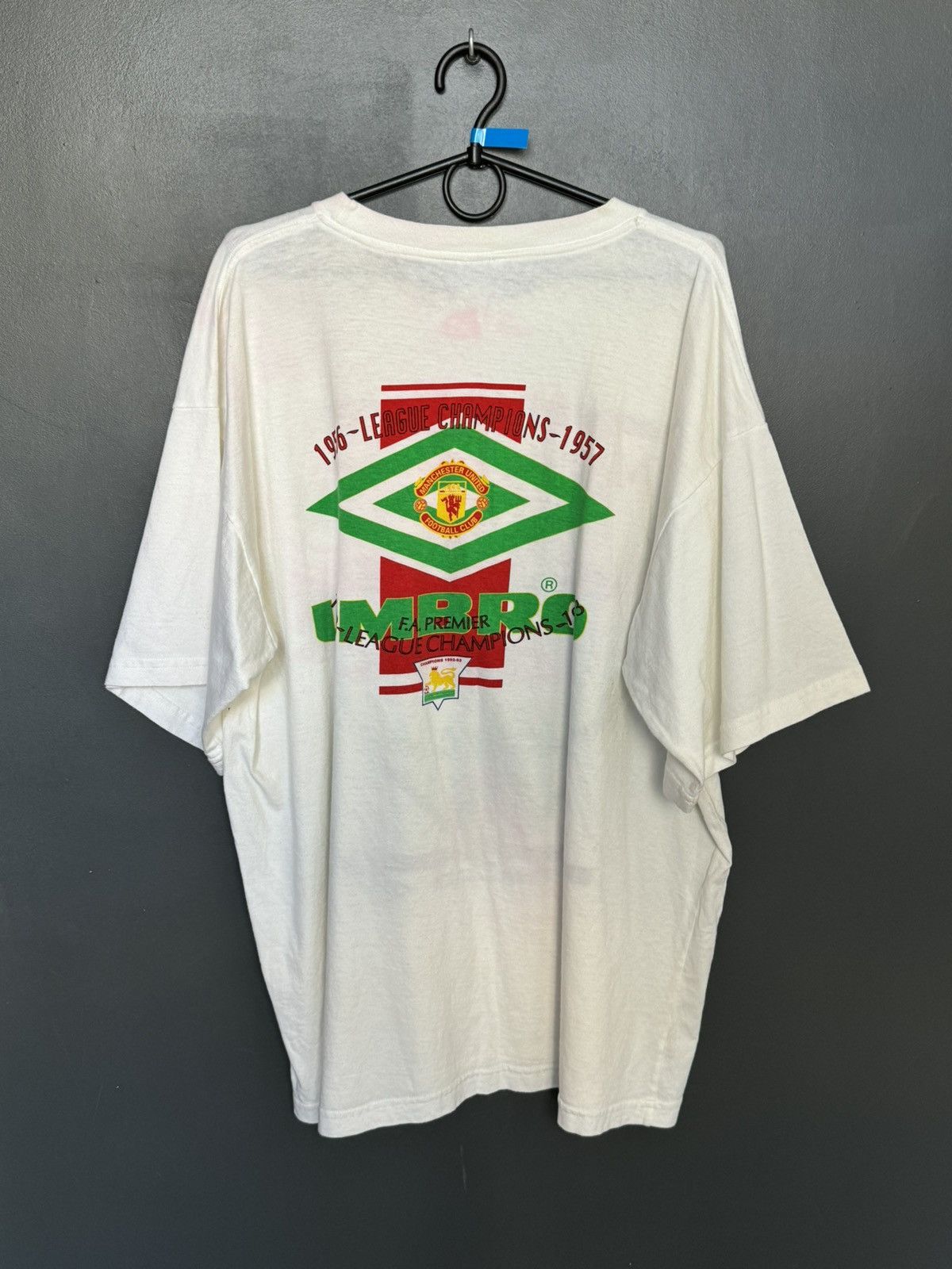 Umbro Manchester United The Busby Babes Football T-Shirt Size US XL / EU 56 / 4 - 2 Thumbnail