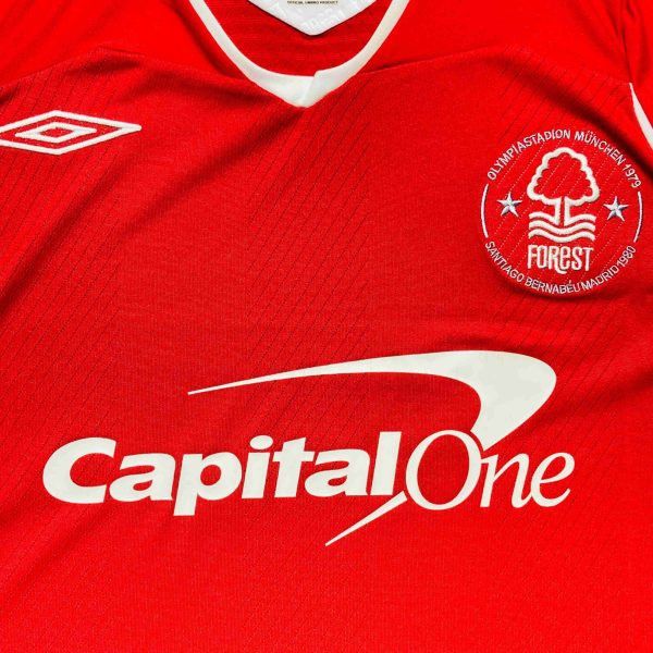 Umbro 2008-09 Nottingham Forest Home Umbro 735941JHS Size US S / EU 44-46 / 1 - 2 Thumbnail