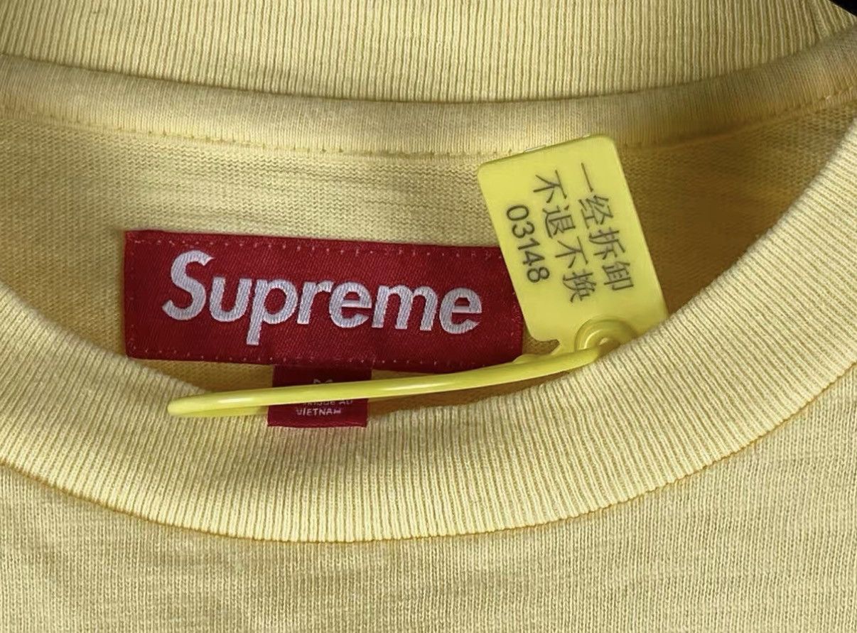 Supreme Supreme Cream Yellow Embroidered Pocket Short Sleeve J31 Size US M / EU 48-50 / 2 - 5 Thumbnail
