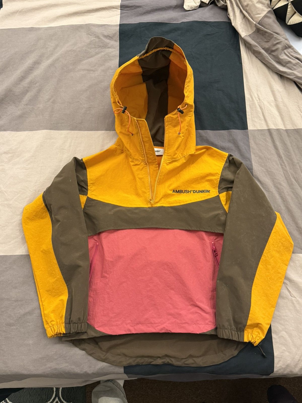 Ambush Dunkin Donuts Rain jacket shell waterproof size Large
