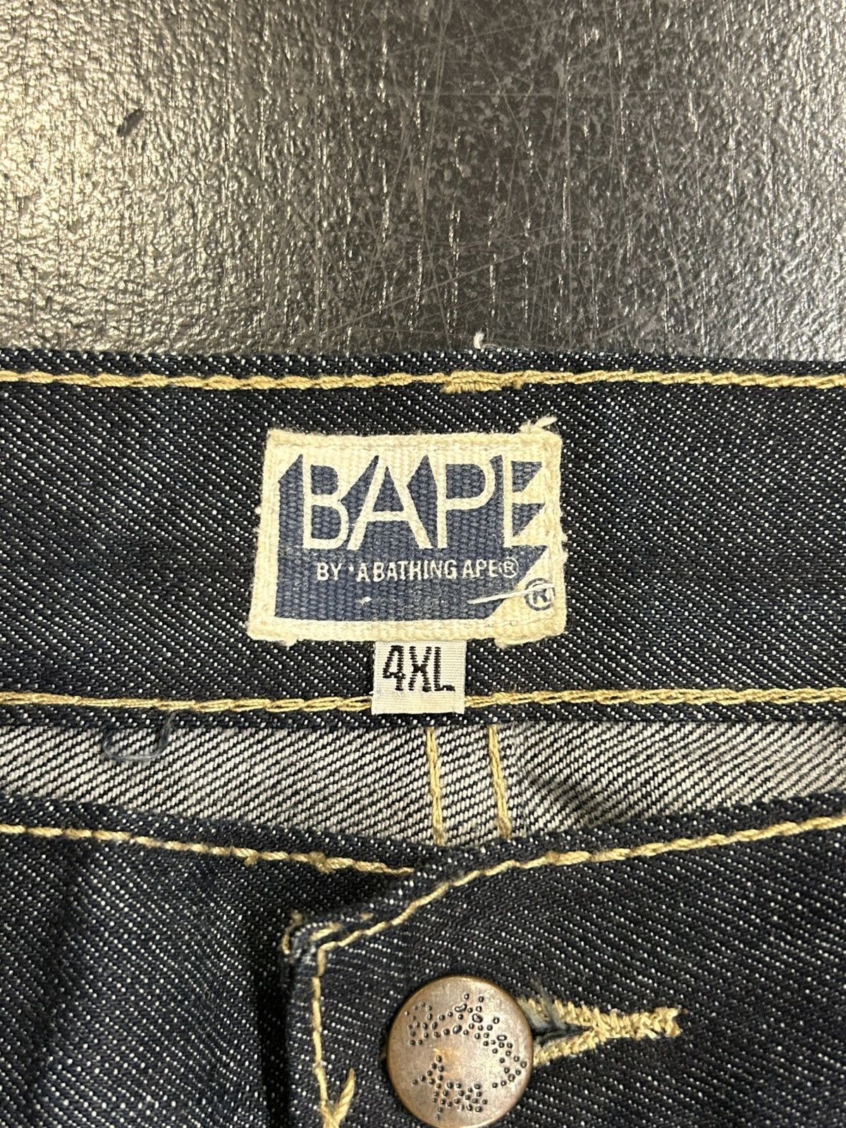 Bape Bape Ape Shall Never Kill Ape Denim Size US 44 / EU 60 - 3 Thumbnail
