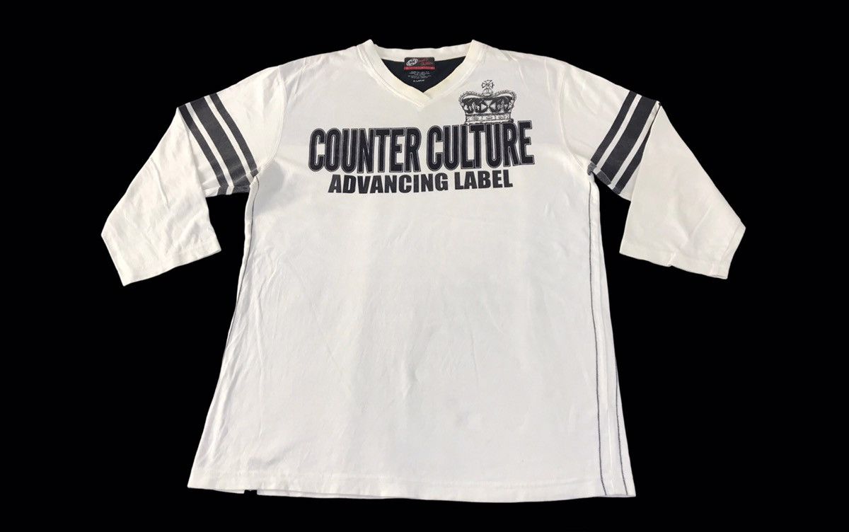 Designer Counter Couture CC Big Screen Graphic Longsleeve Tee Size US L / EU 52-54 / 3 - 1 Thumbnail