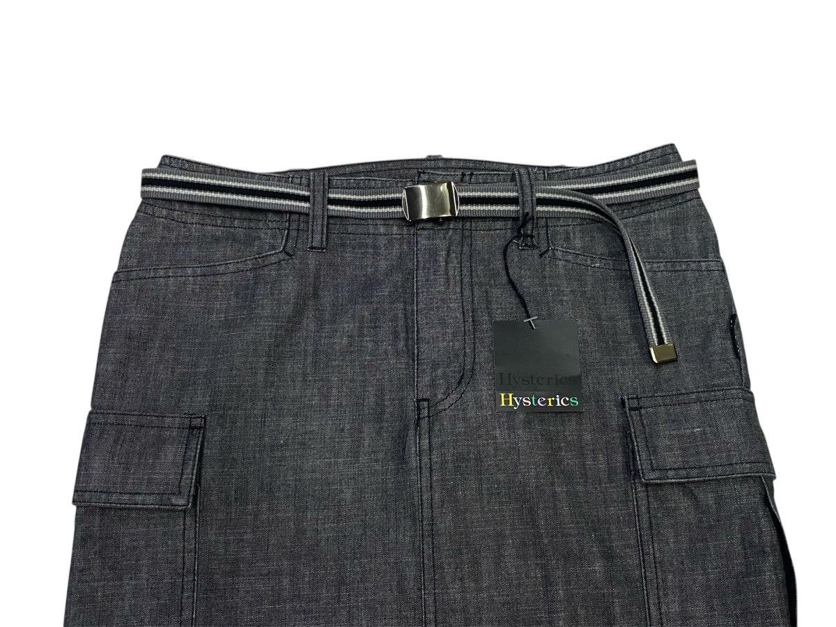 Hysteric Glamour Hysteric Glamour Denim Cargo Mini Skirt Size 28" / US 6 / IT 42 - 4 Thumbnail