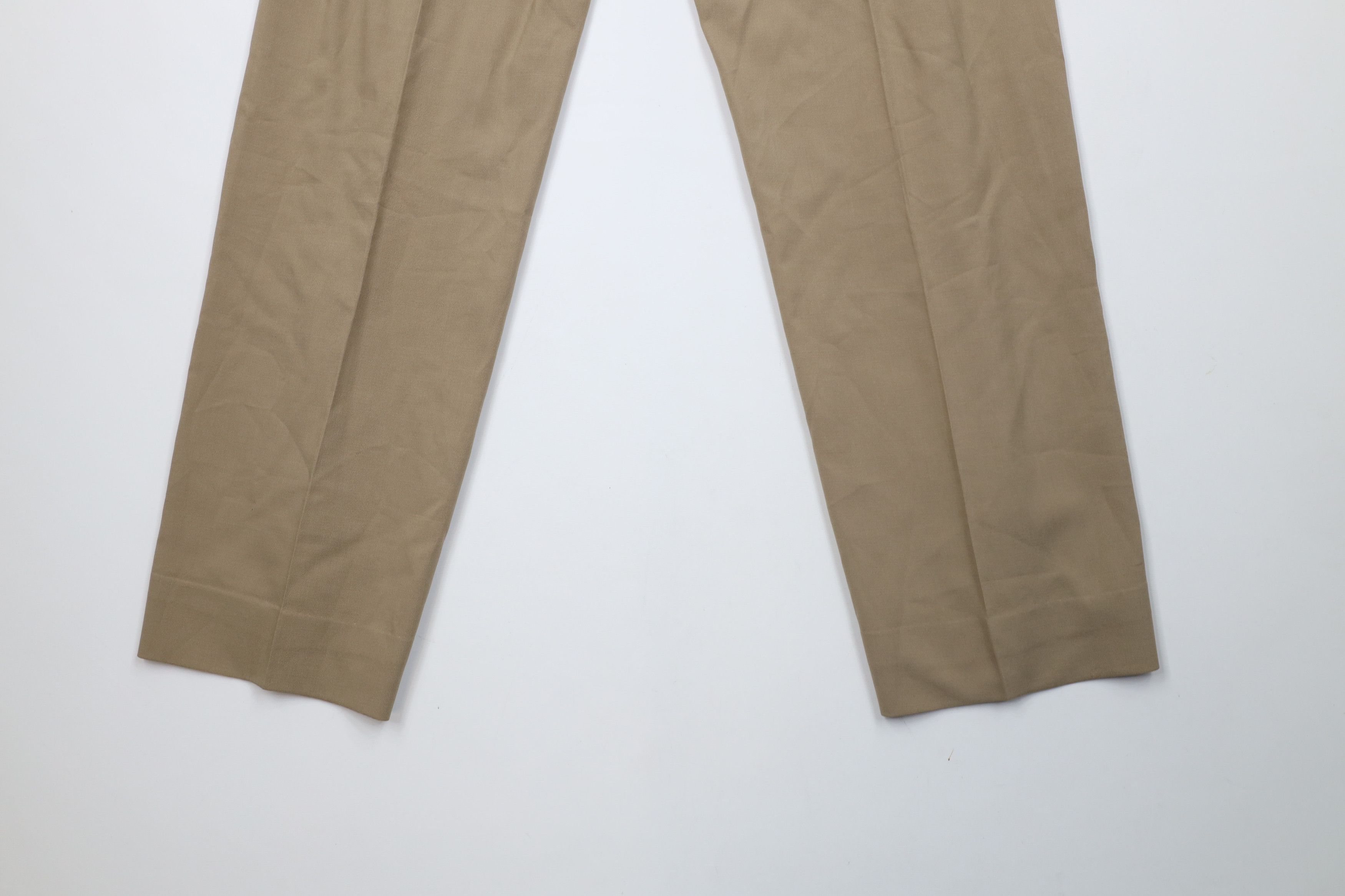 Vintage Vintage 50s Rockabilly Wide Leg Chino Pants Beige USA Size US 30 / EU 46 - 13 Thumbnail