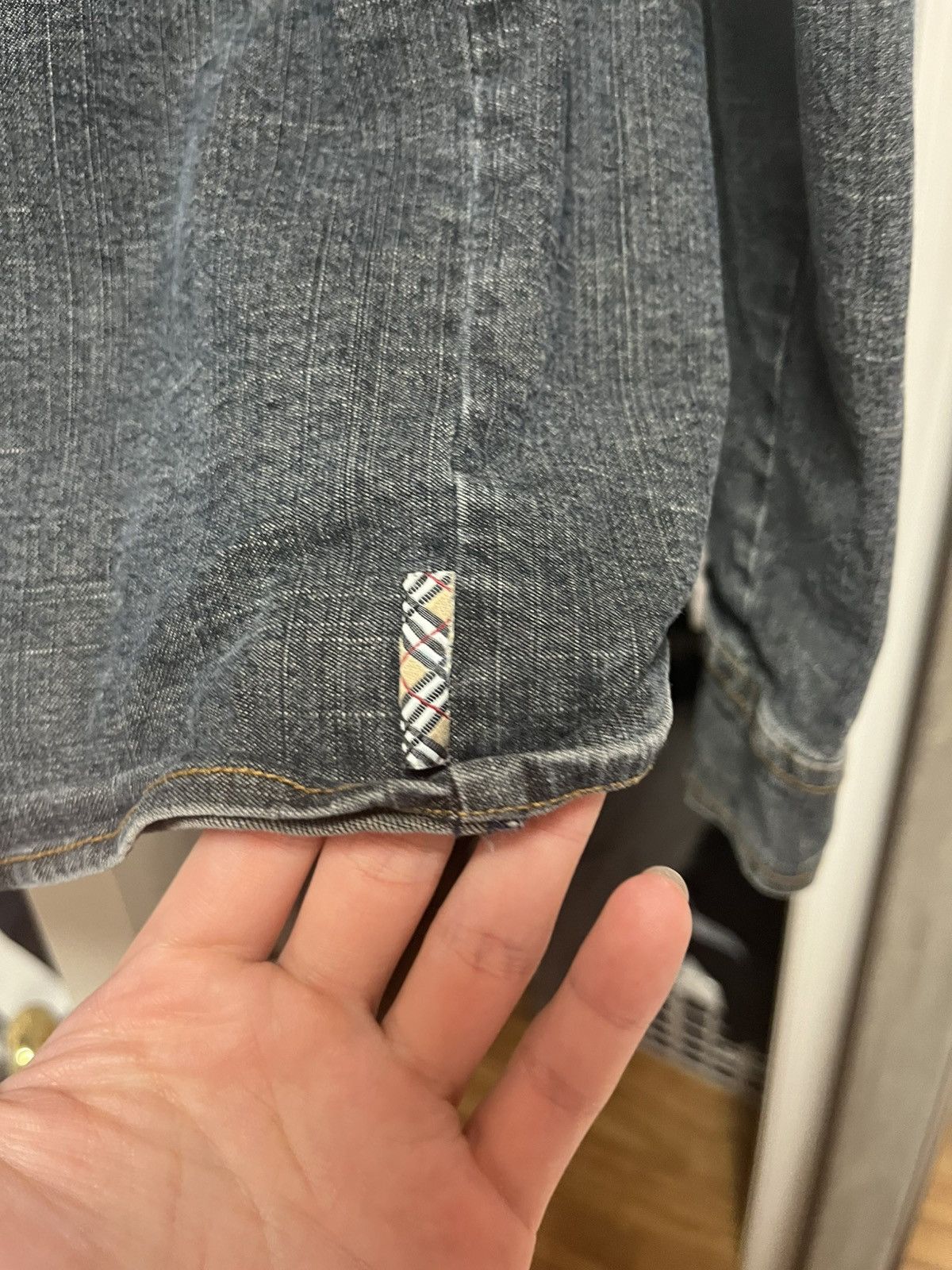 Burberry Vintage Burberry Denim Jacket Size US M / EU 48-50 / 2 - 3 Thumbnail
