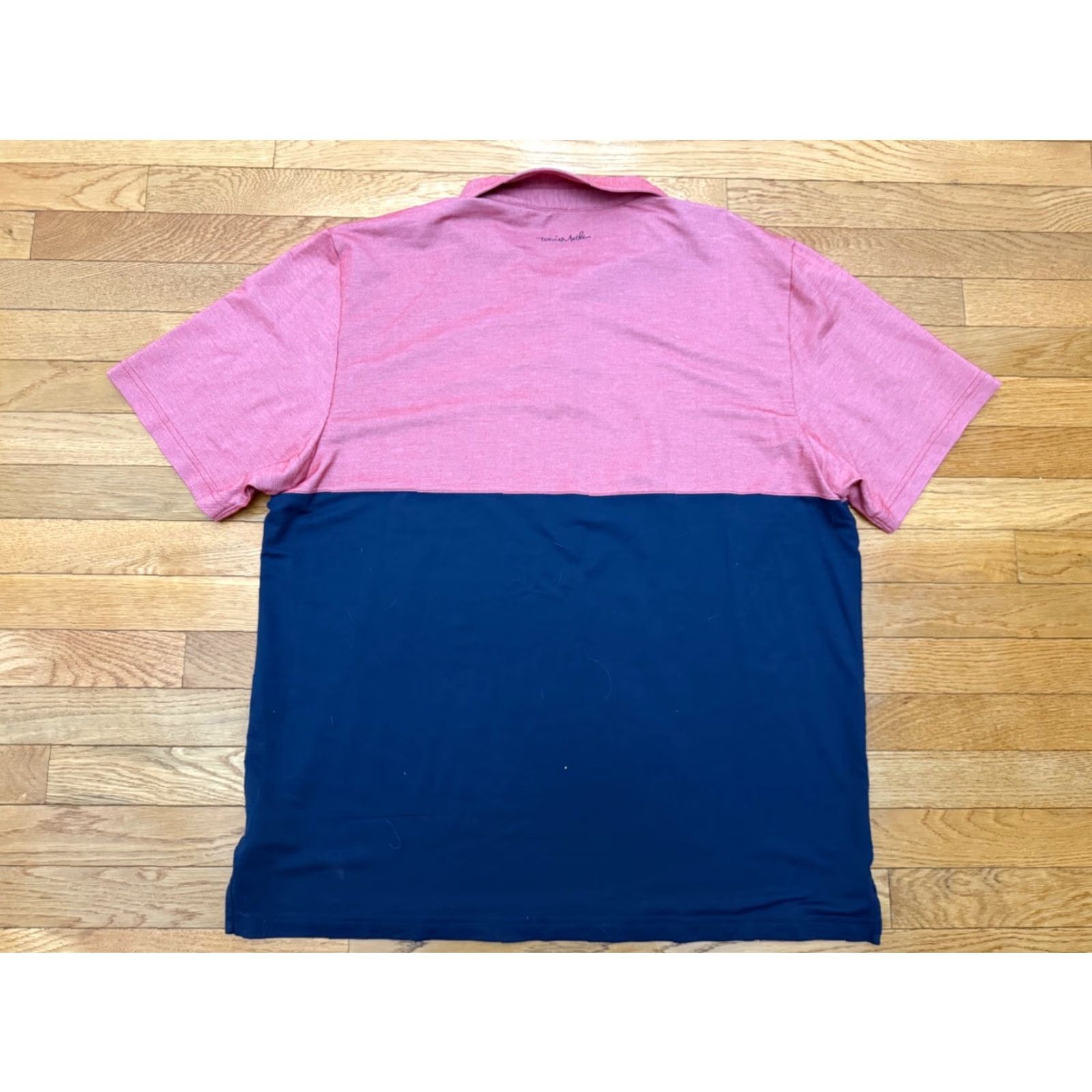 TravisMathew Travis Mathew Mens Polo XXL Red Navy Golf Stretch Shirt Polo Mens XXL Red Navy Golf Stretch Shirt Size US XL / EU 56 / 4 - 2 Thumbnail