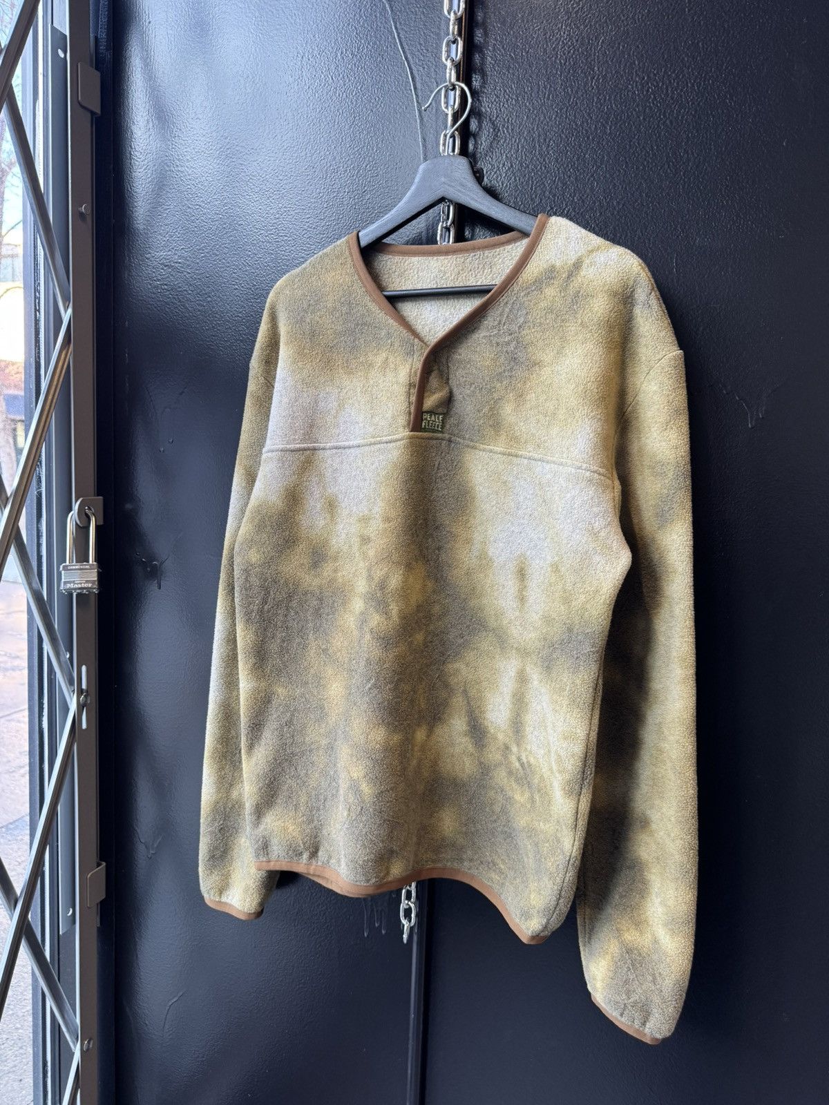 Kapital Kapital Tie-Dyed Peace Fleece Pullover Size US L / EU 52-54 / 3 - 1 Thumbnail