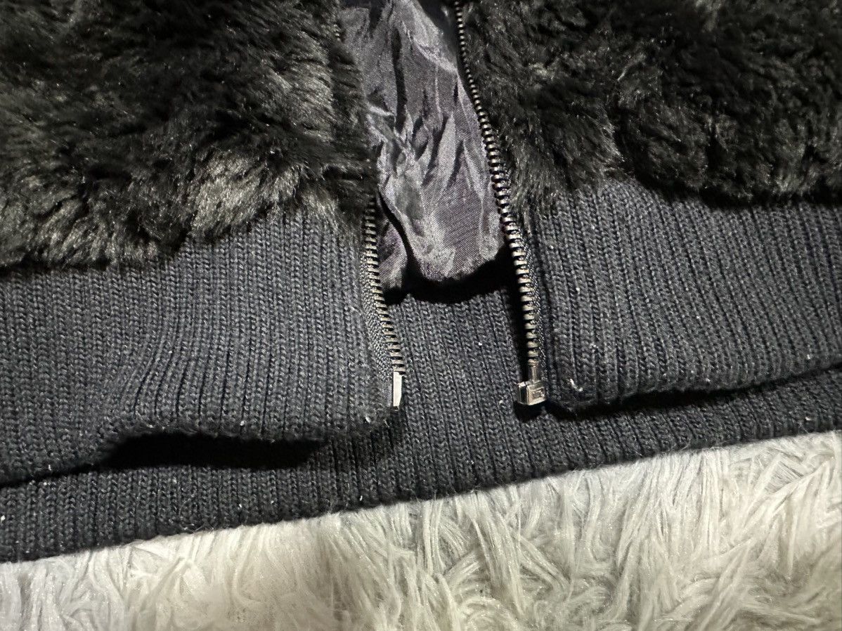 Japanese Brand 🔥Sick Y2K Russ K Fur Hoodie Zipper Vkei Goth Punk Size US L / EU 52-54 / 3 - 7 Thumbnail