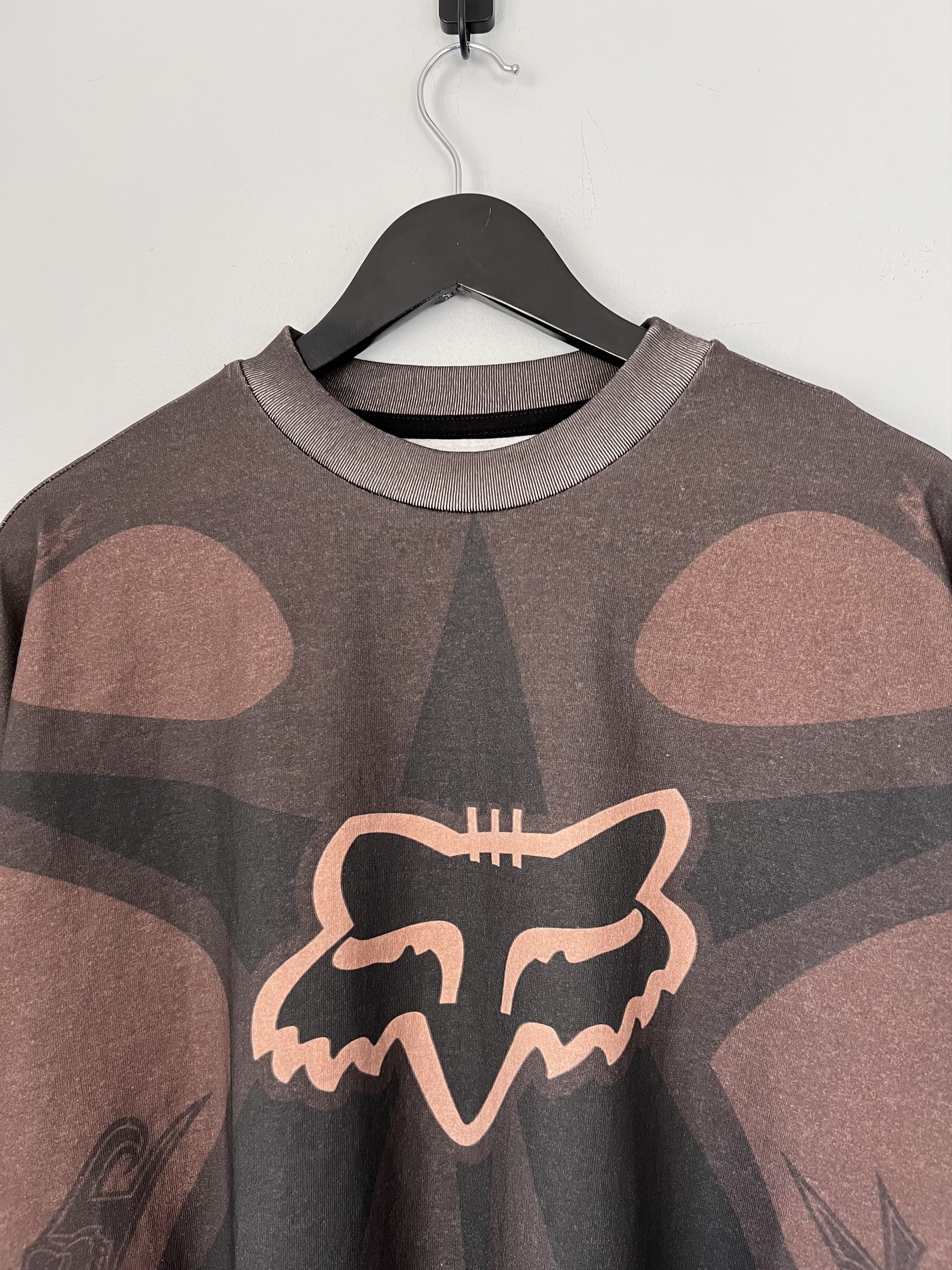 Fox Racing × Travis Scott Fox Cactus Jack Racing Jersey in Brown Size US L / EU 52-54 / 3 - 2 Thumbnail