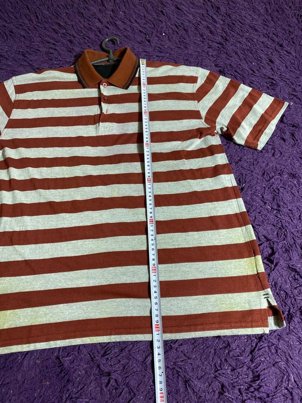 Polo Ralph Lauren × Vintage Vintage Striped Polo Ralph Lauren Shirt basic logo polo Size US L / EU 52-54 / 3 - 10 Thumbnail