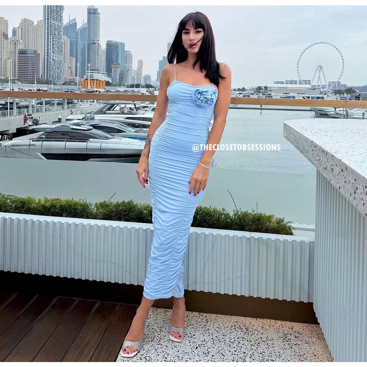 Zara ZARA BLOGGER FAVE!!! Fitted Midi Dress NWT Size L / US 10 / IT 46 - 16 Thumbnail