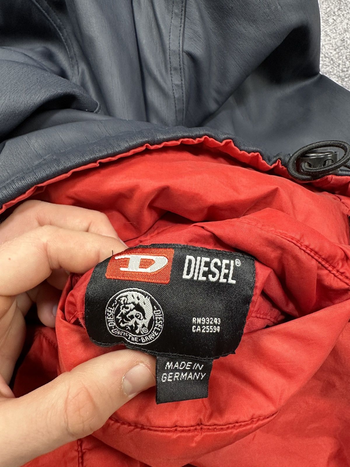Diesel Y2K Vintage Diesel Reversible Jacket Avant Garde Streetwear Size US XS / EU 42 / 0 - 9 Thumbnail