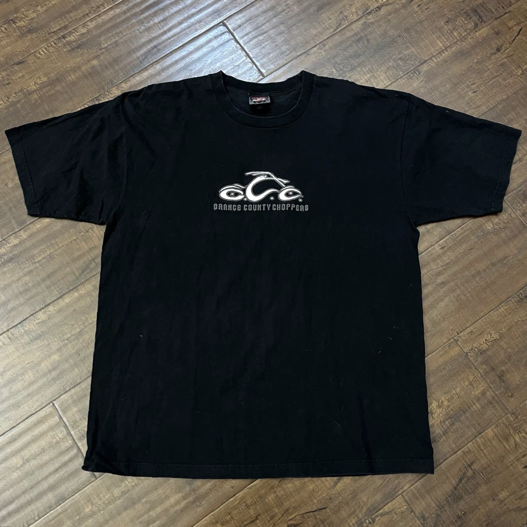 Vintage VINTAGE Orange County Choppers Motorcycle Biker Black Graphic Shirt 2XL Men T-Shirt 90s Y2K Grunge Harley Davidson Counterpart Size US XXL / EU 58 / 5 - 2 Thumbnail