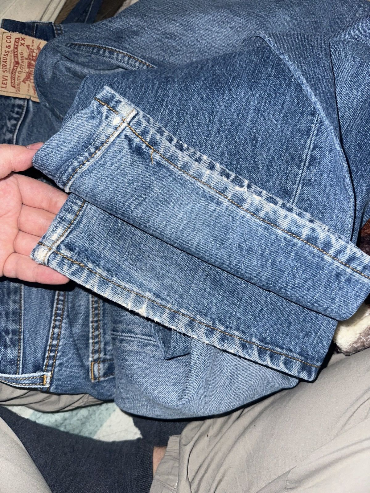 Levi's 36/34 Levi’s Rarest Vintage Y2K Punk Denim Jeans Pants Size US 36 / EU 52 - 13 Thumbnail