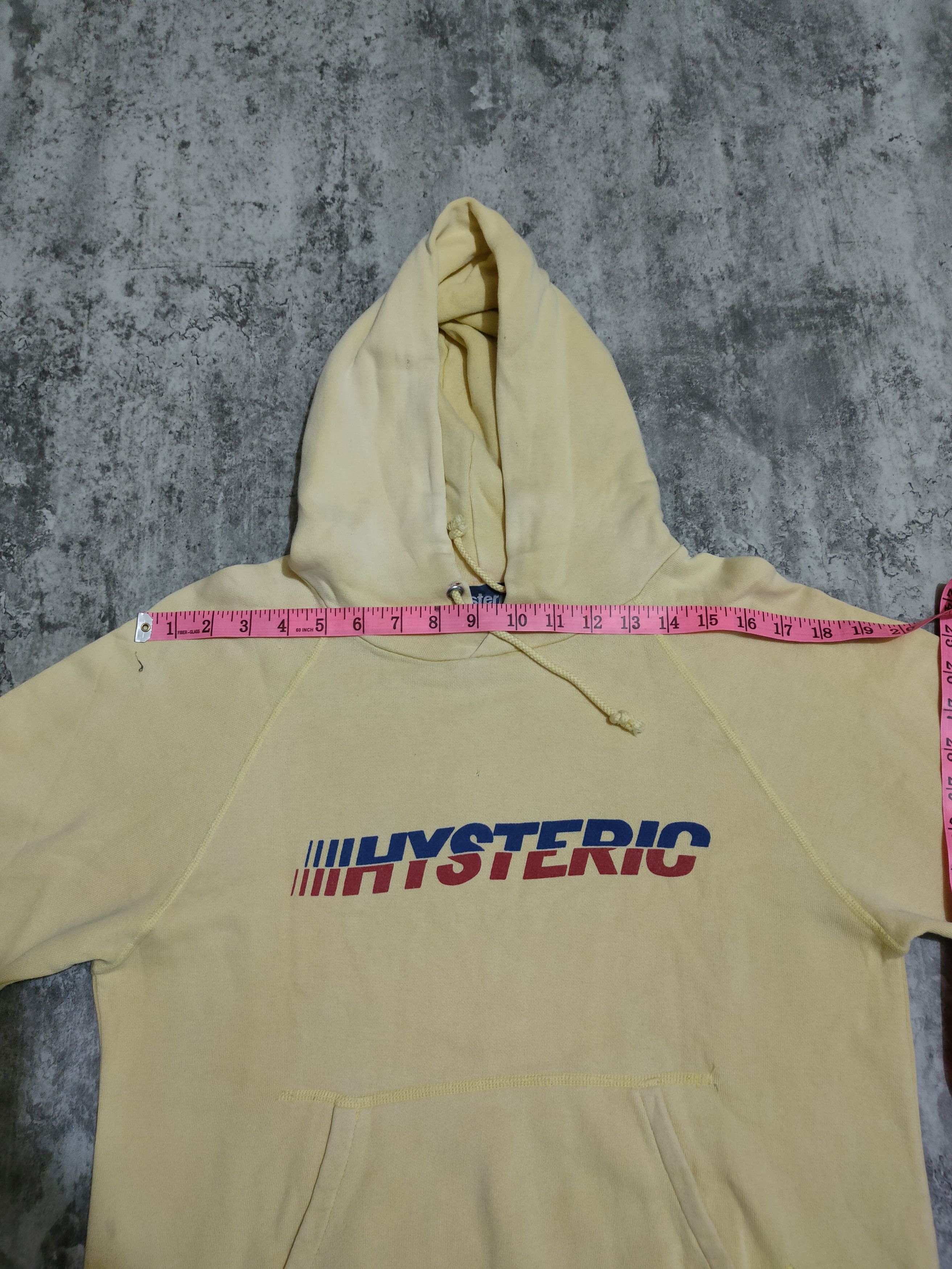 Hysteric Glamour 🔥 Vintage Sun Faded Hysteric Glamour Spell Out Hoodie Size US M / EU 48-50 / 2 - 15 Thumbnail