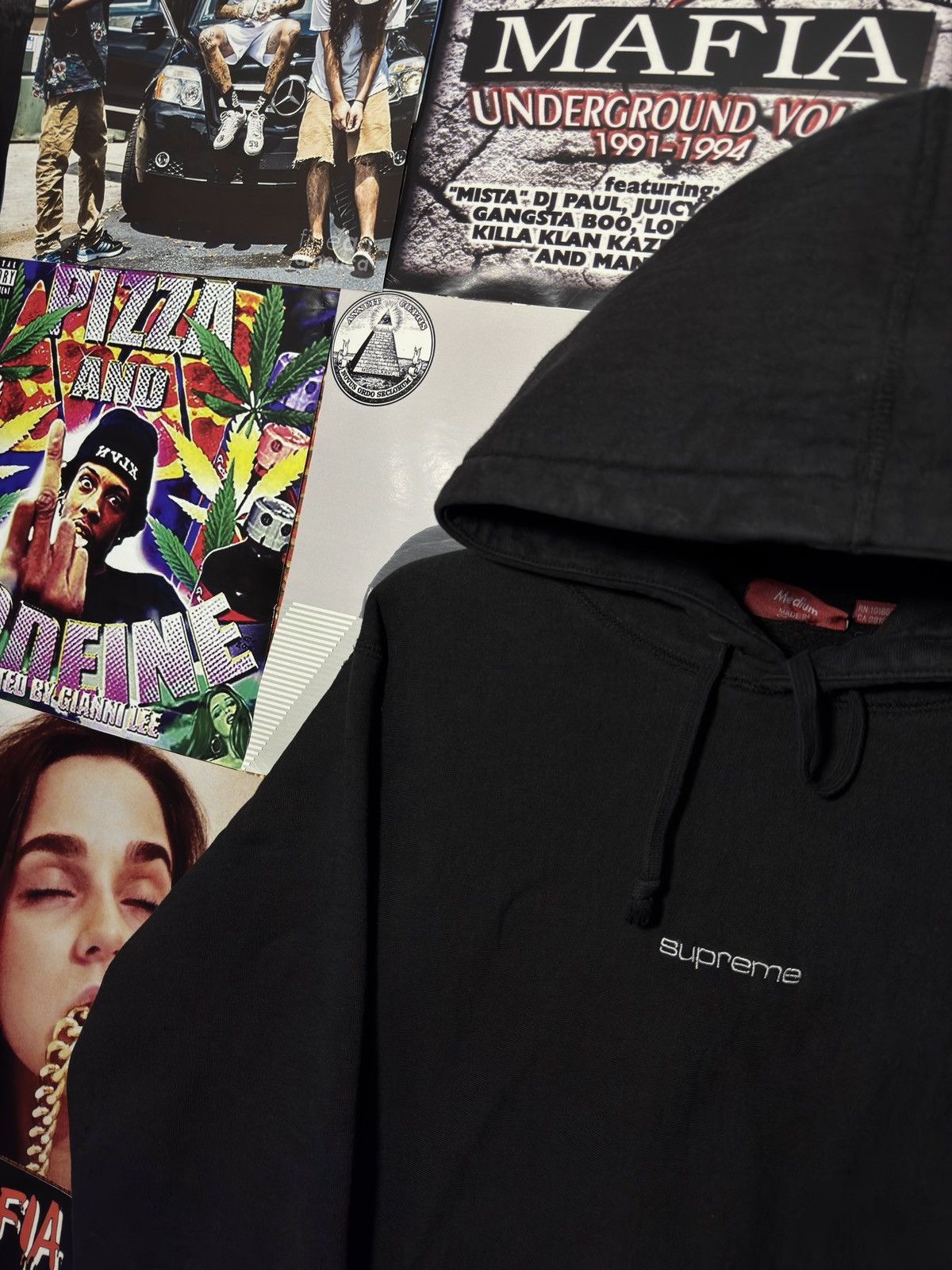 Supreme Supreme Compact Logo Hoodie Size US M / EU 48-50 / 2 - 2 Thumbnail