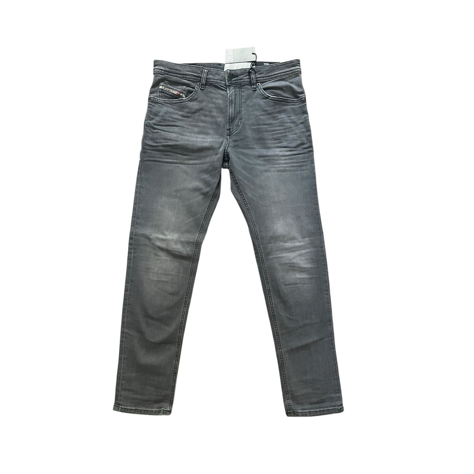 Diesel Diesel Mens Thommer Slim Fit Jeans RB068 Grey Size 34/32 Size US 34 / EU 50 - 1 Thumbnail