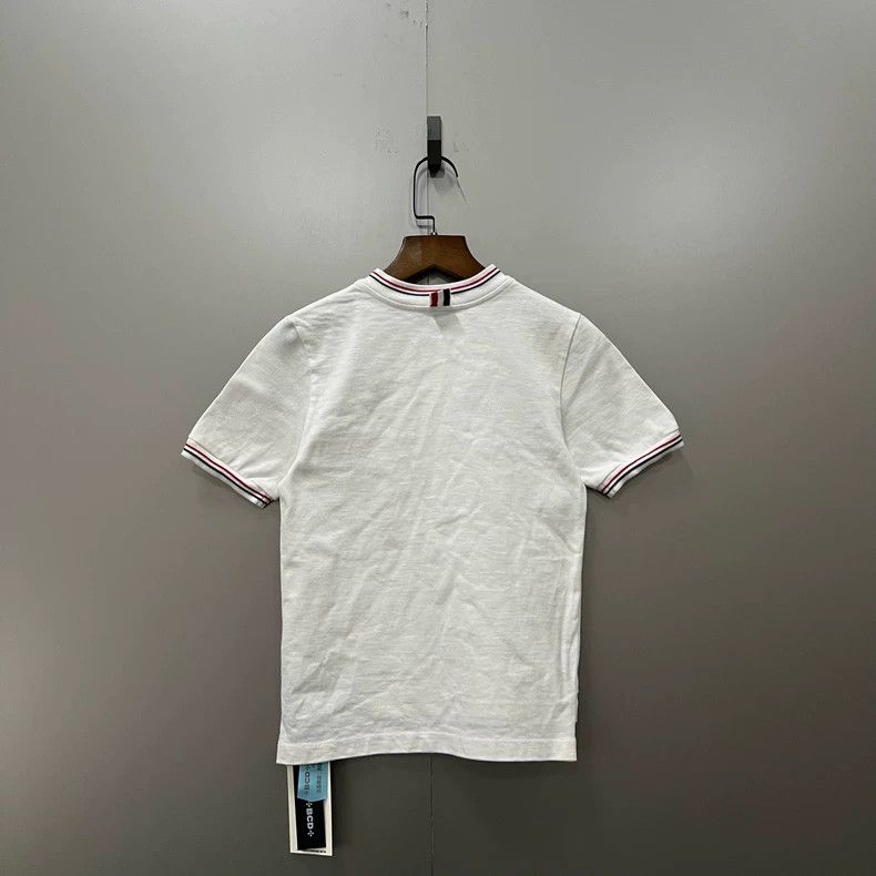 Thom Browne Thom browne White striped short sleeves 2503-Nextarrow Size US XS / EU 42 / 0 - 2 Thumbnail