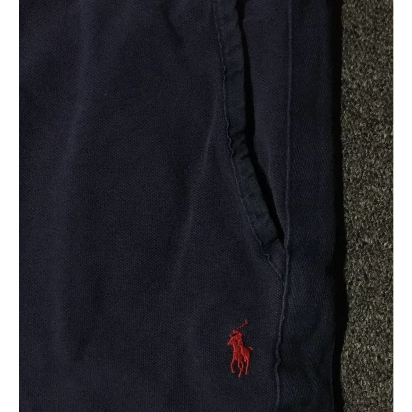 Polo Ralph Lauren Vtg 90s Polo Ralph Lauren Sweat Shorts M Navy Blue Mens Shorts Nautical Sailing Beach 90s USA Logo Retro Polo Ralph Lauren Sweat Size US M / EU 48-50 / 2 - 2 Thumbnail