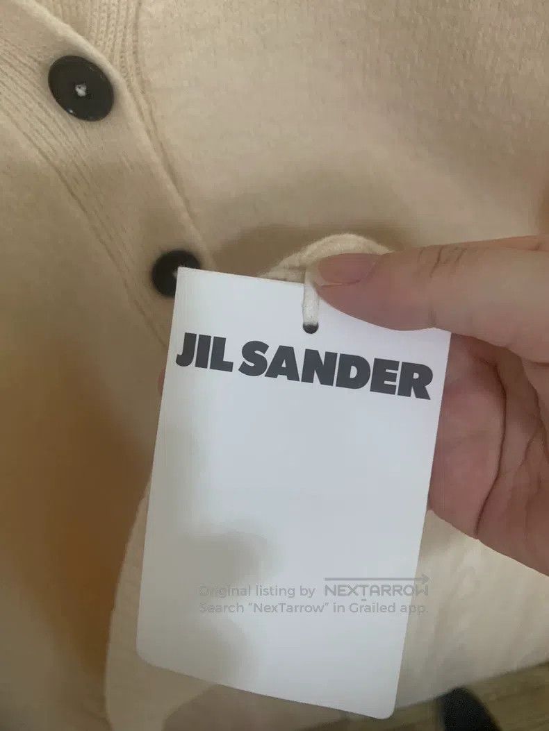 Jil Sander Jil Sander size 36 V-neck wool cardigan Size US M / EU 48-50 / 2 - 6 Thumbnail