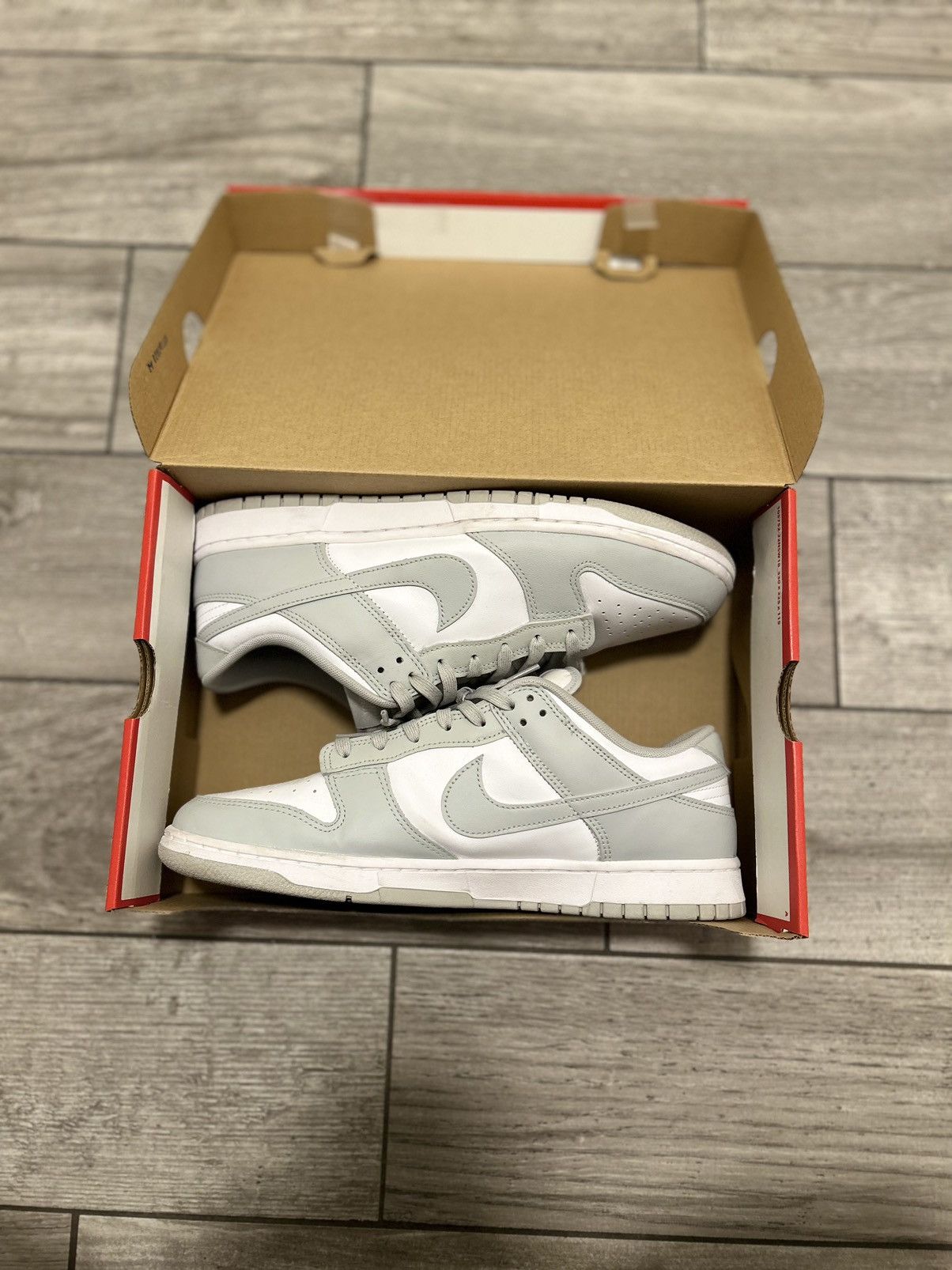 nike dunk grey fog