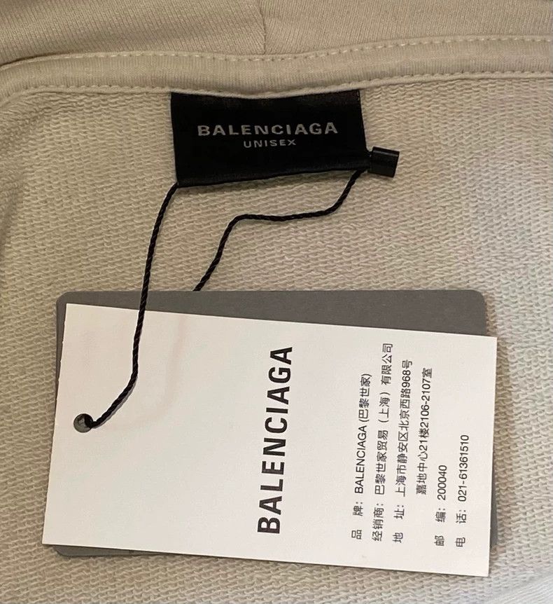 Balenciaga Balenciaga Alphabet Logo Printed Hooded Sweatshirt, Loose Size US L / EU 52-54 / 3 - 5 Thumbnail