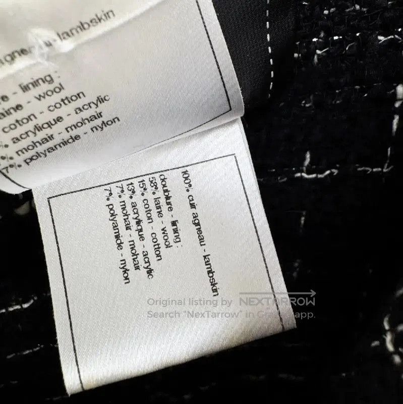 Chanel Chanel Black Women's Coat for Spring and Autumn . Size S / US 4 / IT 40 - 6 Thumbnail