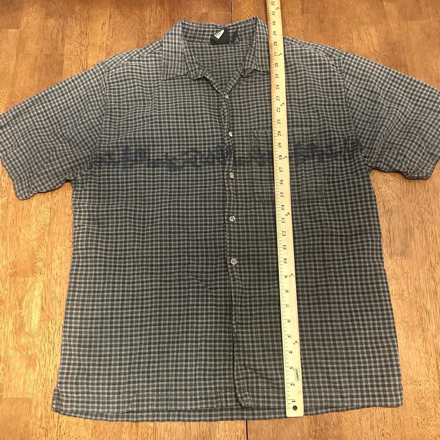 Etro VINTAGE Metro One Hawaiian Shirt Button Medium Tribal Wraparound Green Y2K Mens Size US M / EU 48-50 / 2 - 6 Thumbnail