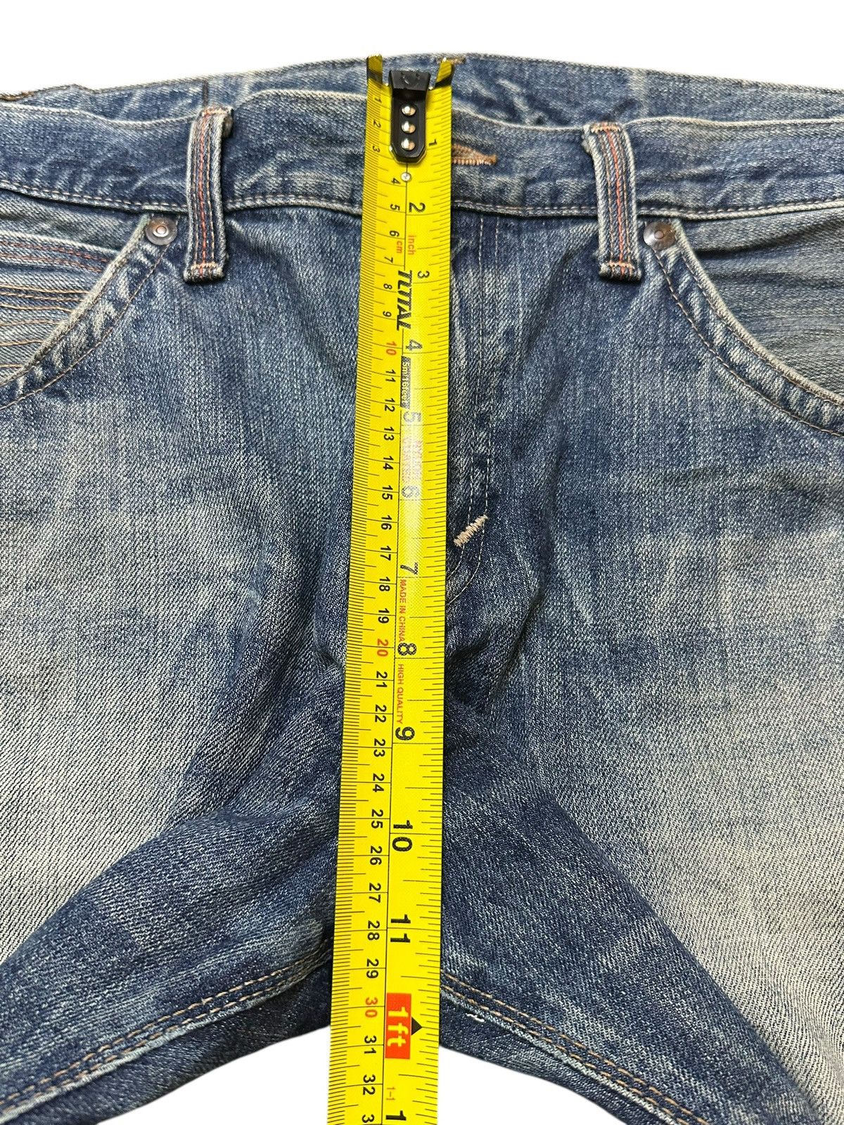 Edwin Edwin XV Exclusive Vintage Blue Thunder Wash Loose Jeans Size US 36 / EU 52 - 16 Thumbnail