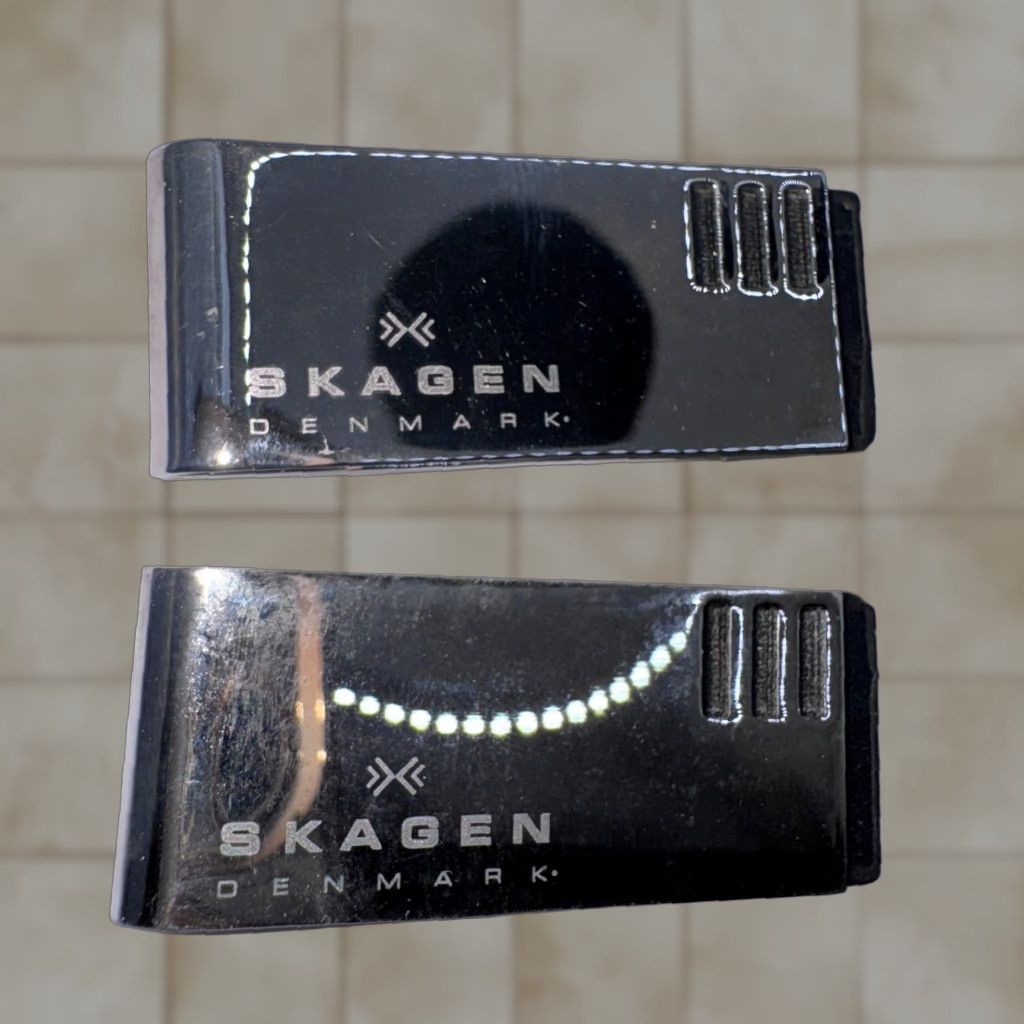 Skagen Skagen Denmark Money Clip Lot Of 2 Men Silver Clip Set Size ONE SIZE - 1 Thumbnail