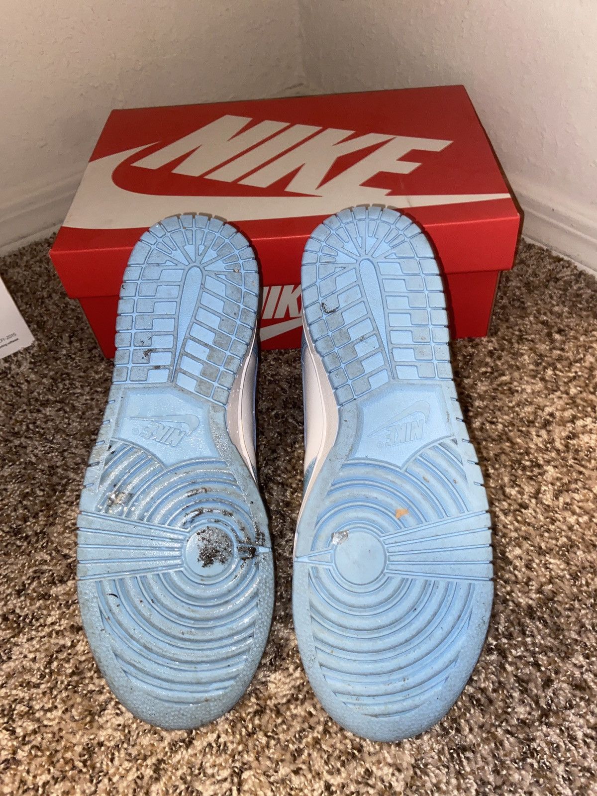 Nike Nike Dunk High Blue Chill Size US 9.5 / EU 42-43 - 6 Thumbnail