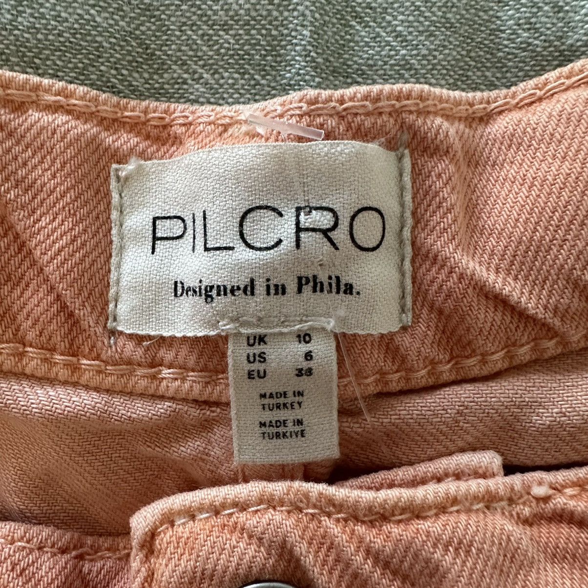 Anthropologie Anthropologie Pilcro Pleated Coral Mini Skirt Size 6 Size 28" / US 6 / IT 42 - 5 Thumbnail
