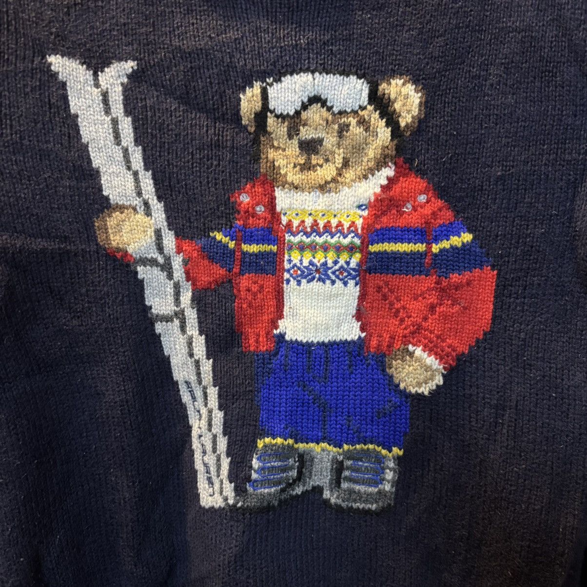 Polo Ralph Lauren Polo Ralph Lauren Polo Bear Sweater Size US XXS / EU 40 - 3 Thumbnail