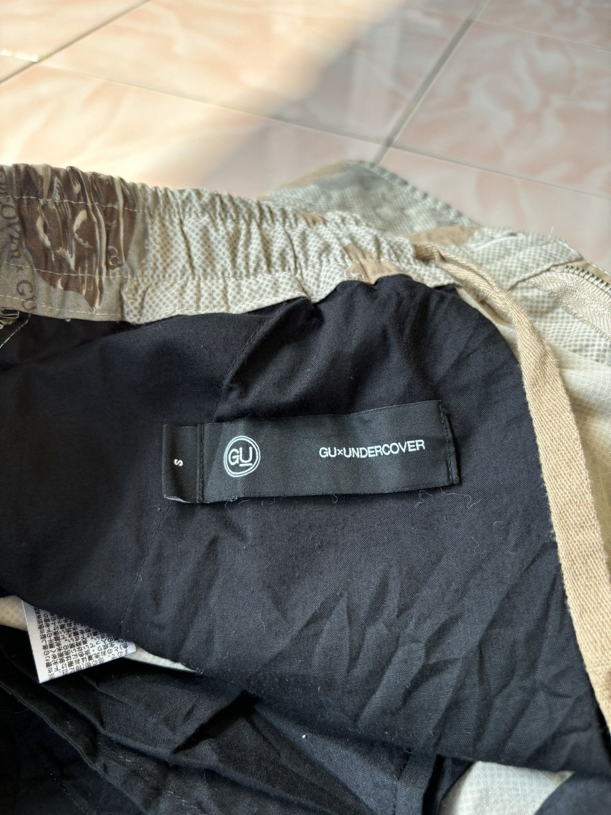 GU × Undercover Gu X Undercover Nylon Cargo Pant Size US 26 / EU 42 - 10 Thumbnail