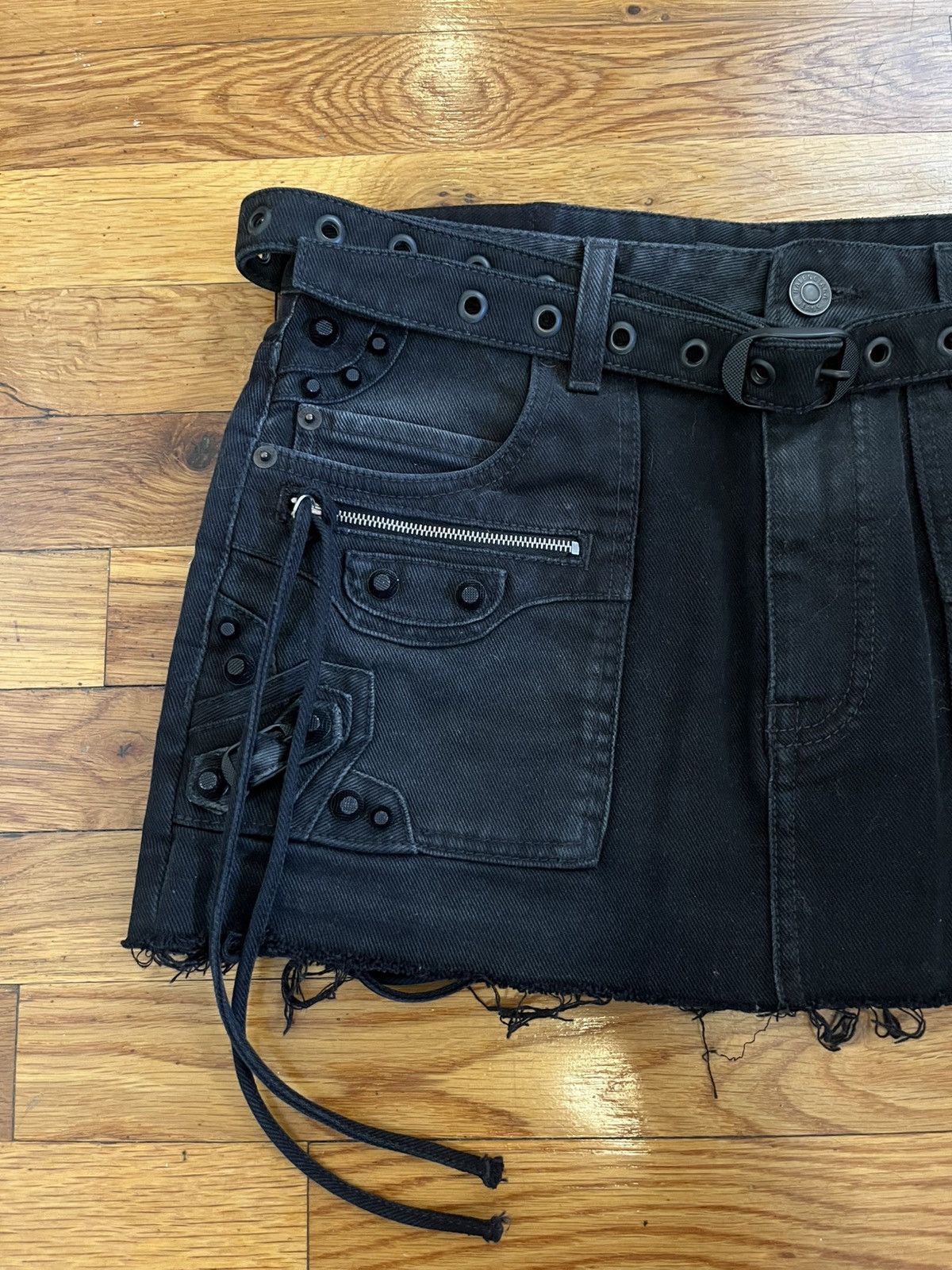 Balenciaga Winter 23 Cagole Mini Skirt Size 25" / US 0 / IT 36 - 2 Thumbnail