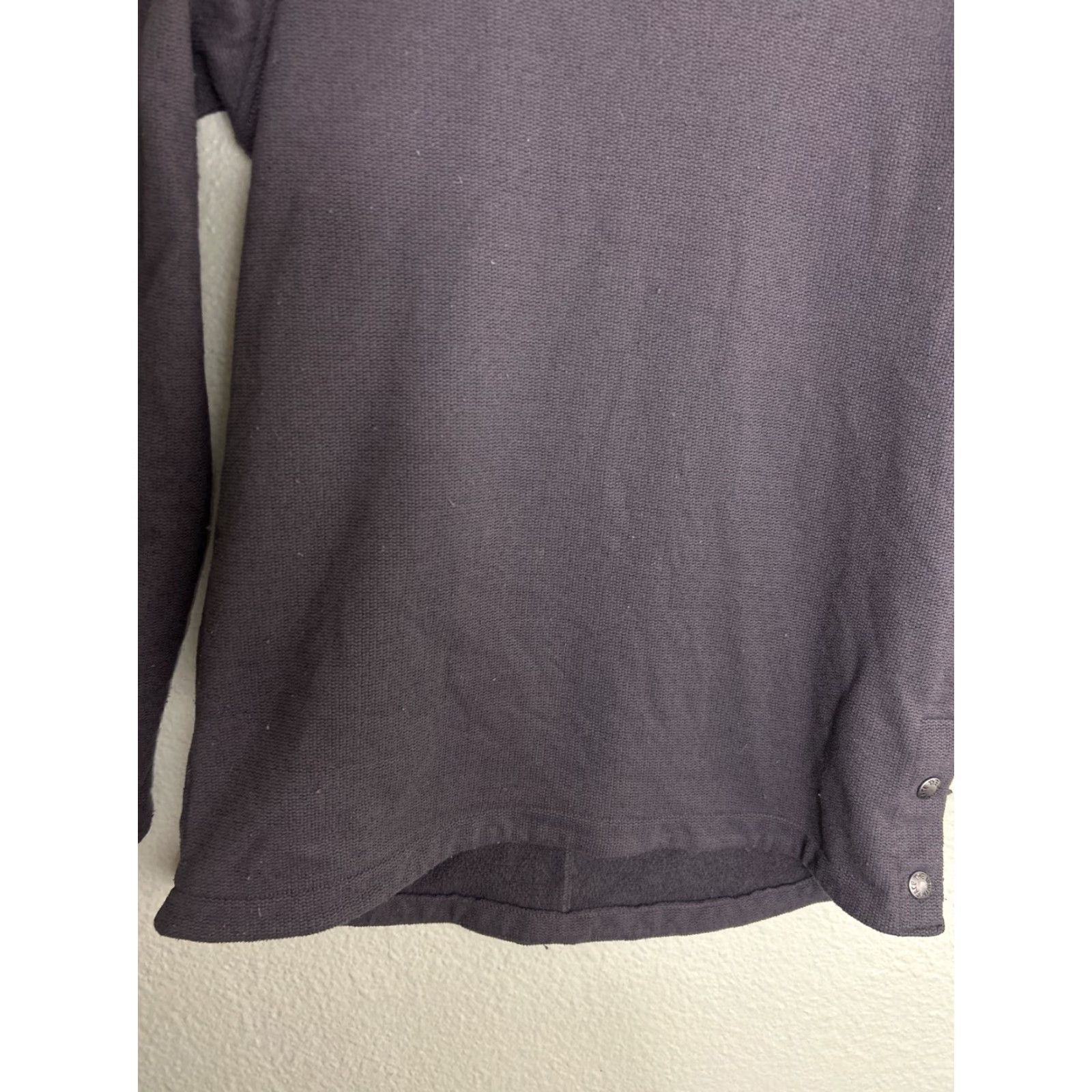 The North Face The North Face Women’s Small Fleece Pullover Hoodie Jacket Gray Snap Knit Stitch Small Gray The North Face Logo Casual Womens Jacket Size S / US 4 / IT 40 - 5 Thumbnail