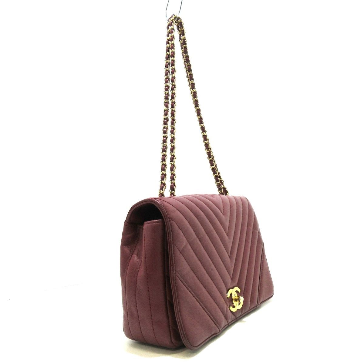Chanel CHANEL V Stitch (Chevron) Shoulder Bag Women's Size ONE SIZE - 2 Thumbnail