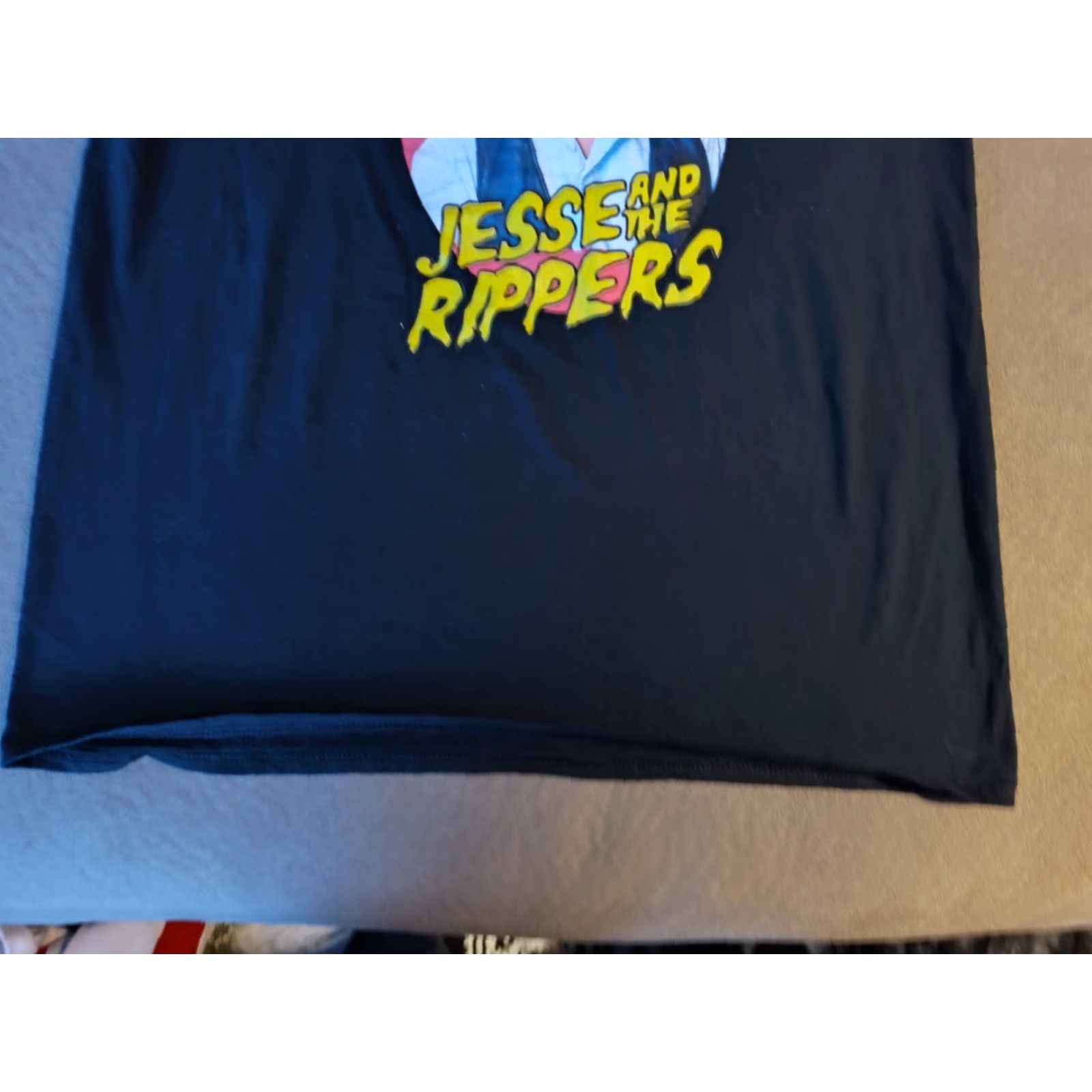 Gildan Jesse And The Rippers T-shirt Full House Uncle Jesse Tanner Family Gildan Black L Short Sleeve Men T-Shirt Vintage: No Size US L / EU 52-54 / 3 - 2 Thumbnail