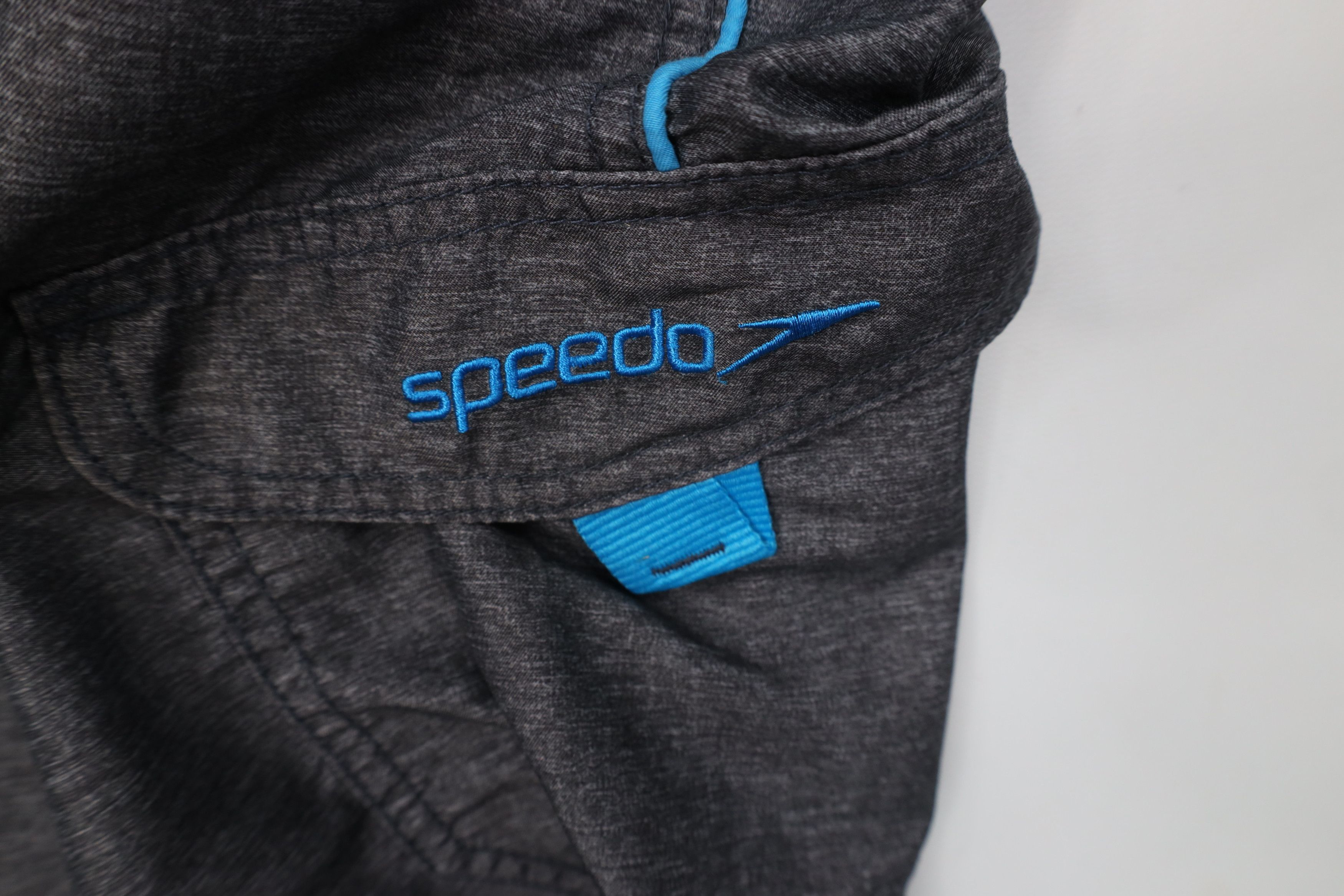 Speedo Vintage Y2K Speedo Chambray Above Knee Shorts Swim Trunks Size US 38 / EU 54 - 5 Thumbnail