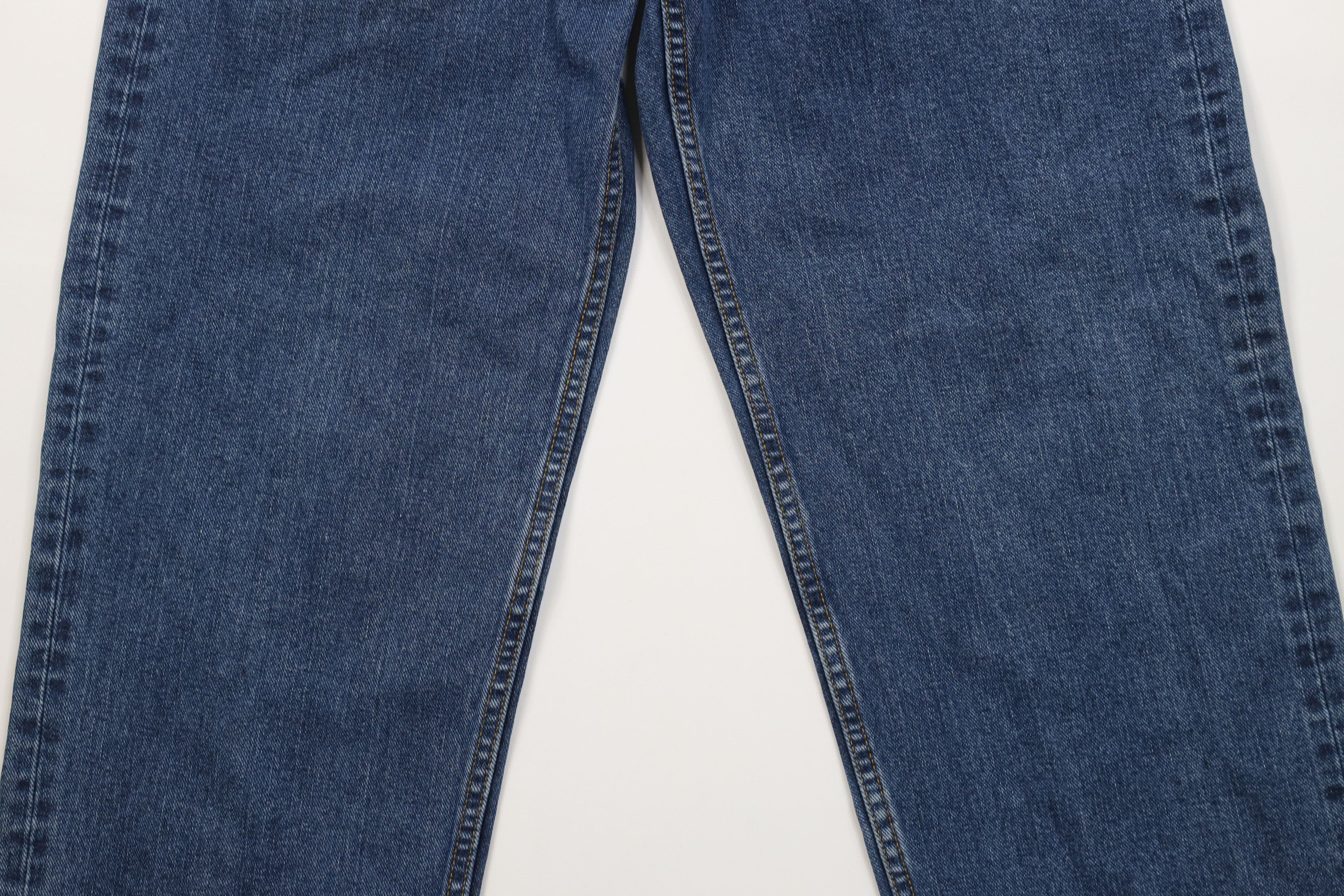 Nautica Vintage 90s Y2K Nautica Wide Leg Denim Jeans Blue Cotton Size US 32 / EU 48 - 3 Thumbnail