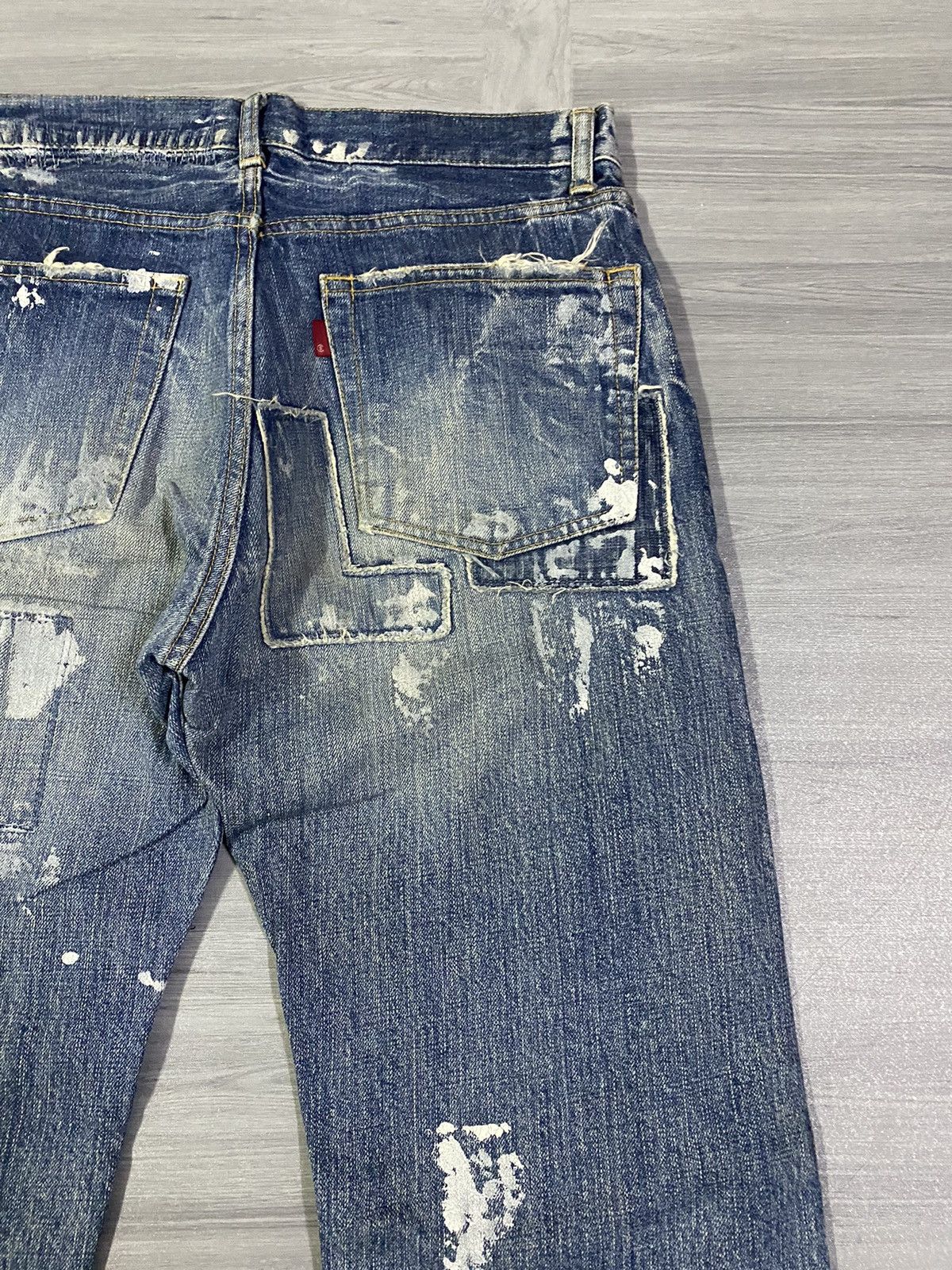 Japanese Brand Designer Eternal Japan Distresed Denim Size US 30 / EU 46 - 19 Thumbnail