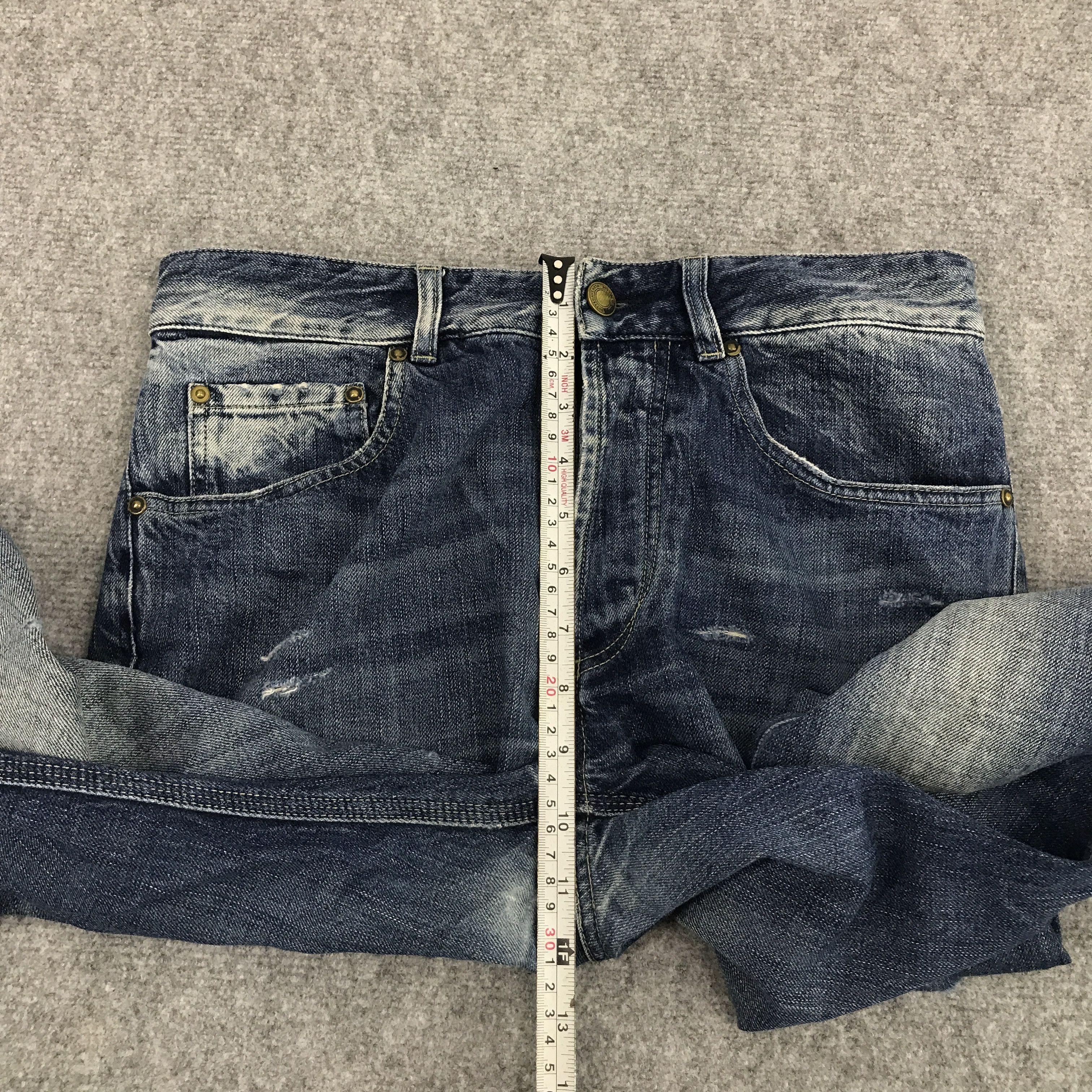 Bottega Veneta BOTTEGA VENETA DISTRESSED DENIM JEANS Size US 29 - 9 Thumbnail